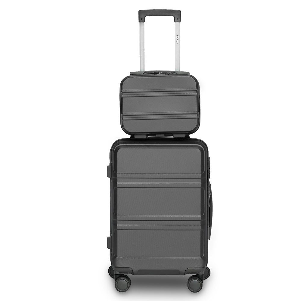 Barut Kofferset Reisekofferset 2-teilig Modell Anubis Schwarz, (Set, 2 tlg., MS-19036)