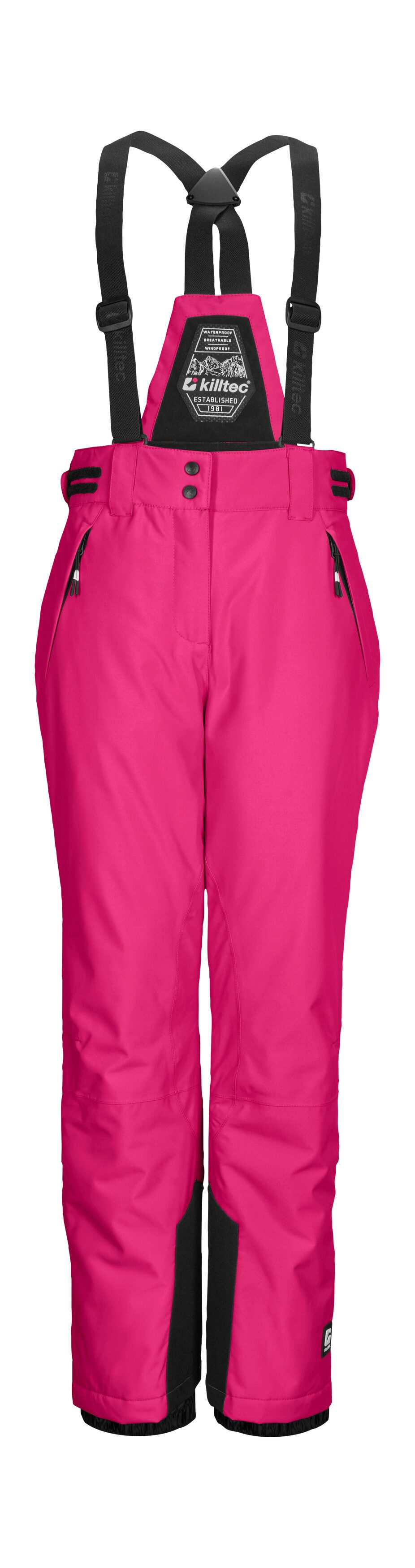 Killtec Skihose KSW 213 GRLS SKI PNTS Wasserdichte, atmungsaktive Skihose mit verstellbarer Taille
