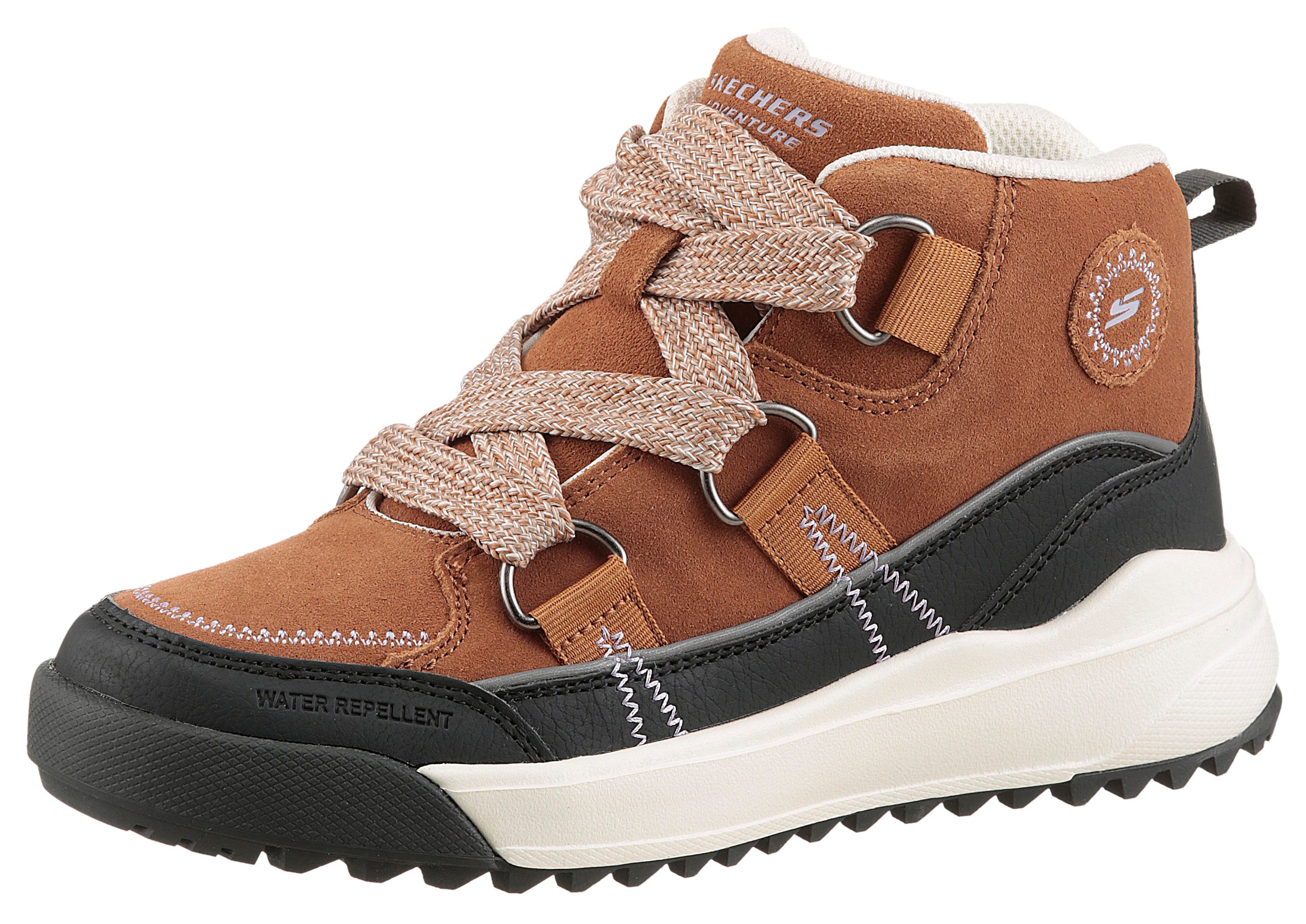 Skechers YANA Schnürboots High Top Sneaker, Schnürschuh mit auffälliger Sch günstig online kaufen