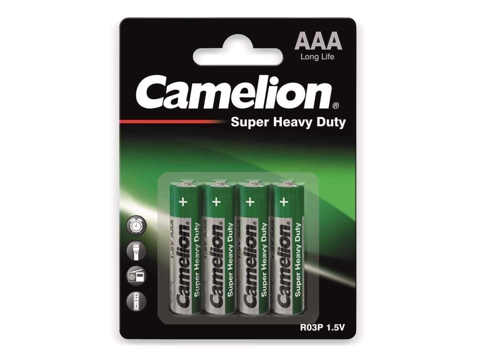 Stück Heavy CAMELION Camelion Micro-Batterie, Super 4 Duty Batterie