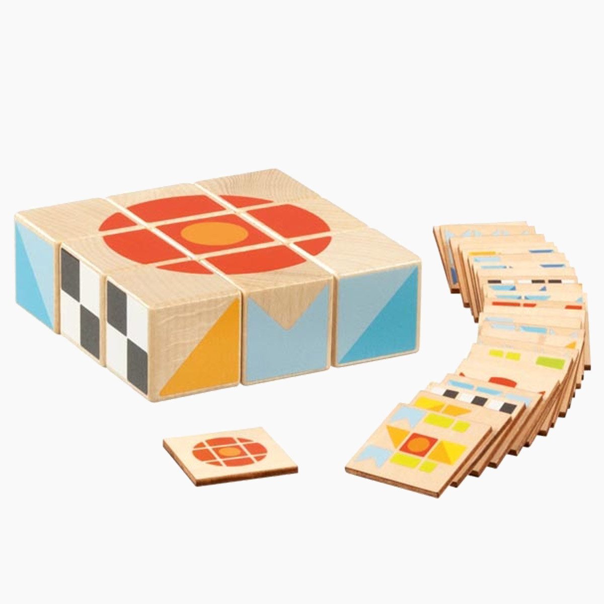 goki Lernspielzeug Legespiel Formen (packung, 35-St., spieleset), Erkennen von Formen und Farben unterstützen