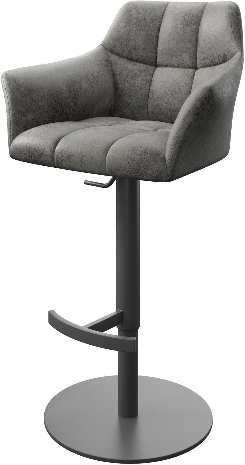 DELIFE Barhocker Yulo-Flex, Drehfuß höhenverstellbar Metall günstig online kaufen