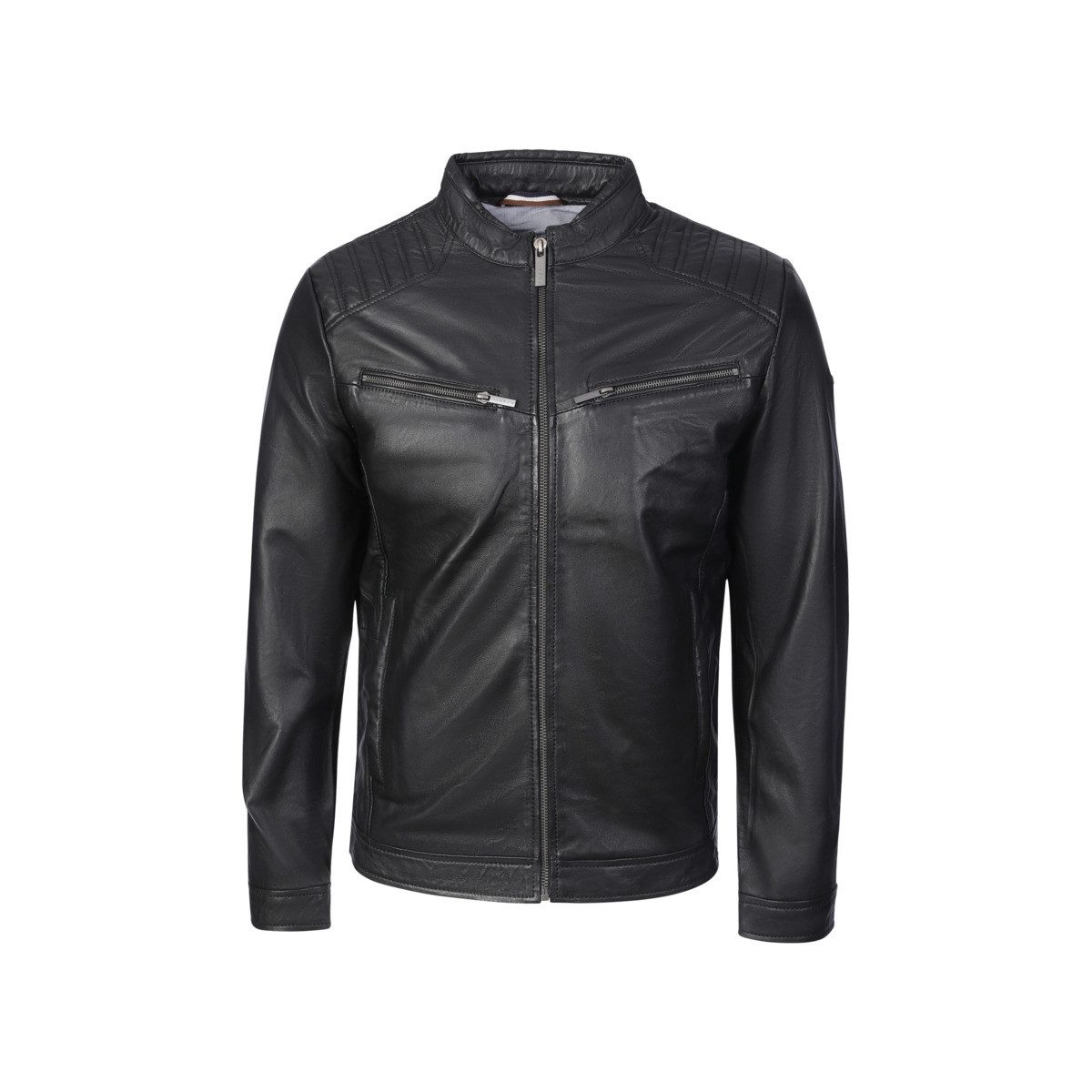 bugatti Lederjacke Rotterdam Herren Bomberjacke, Freizeitjacke, Blazer, Pufferjacke, Übergangsjacke