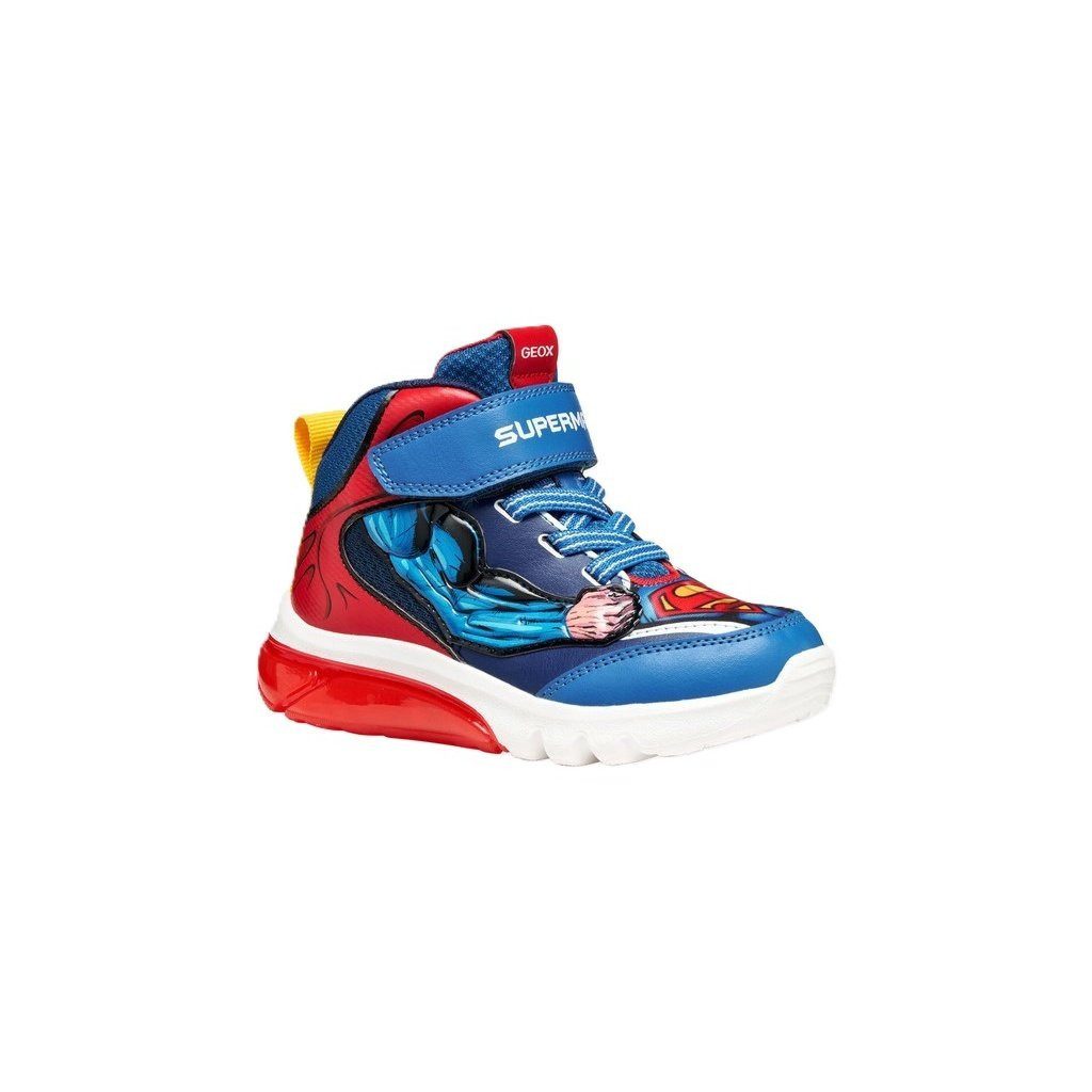 Geox Ciberdron Superman - blau/rot Jungen Sneaker