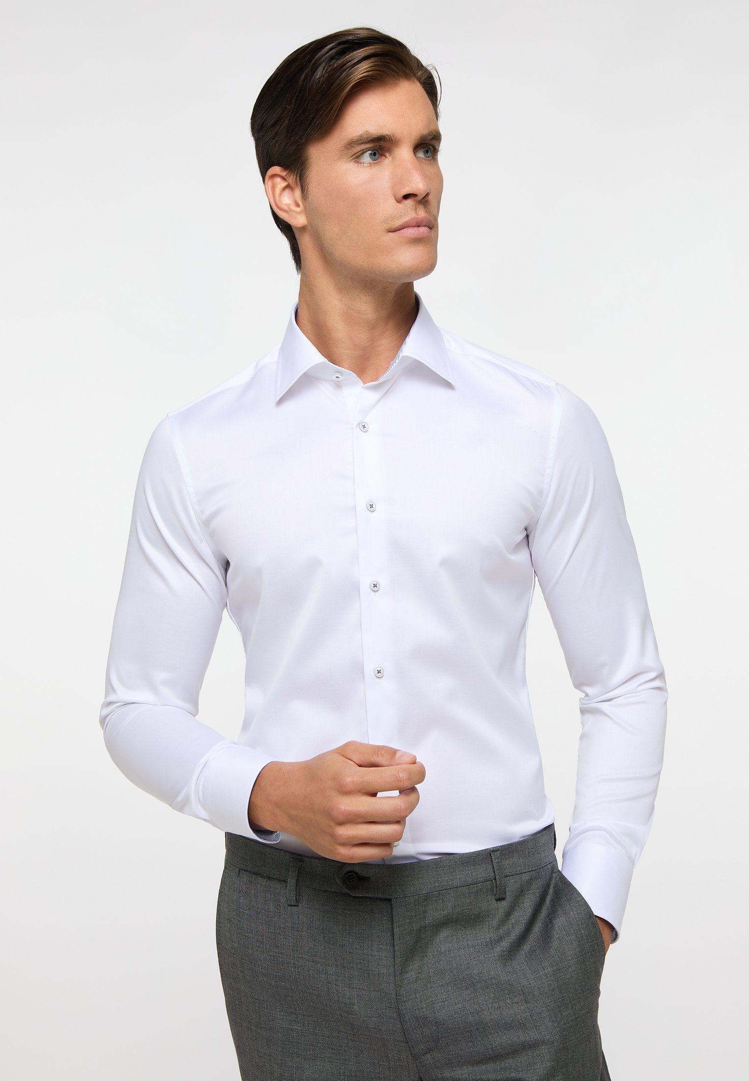 Eterna Langarmhemd SLIM FIT NON IRON günstig online kaufen