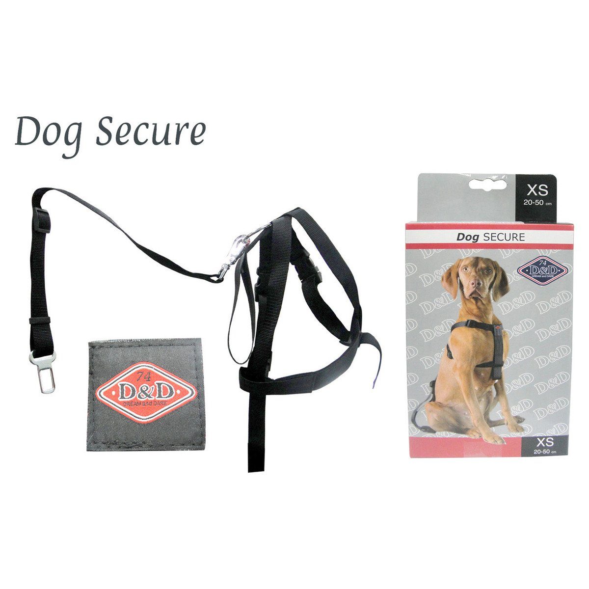 D&D Autohundegeschirr Autogeschirr Chest Girth