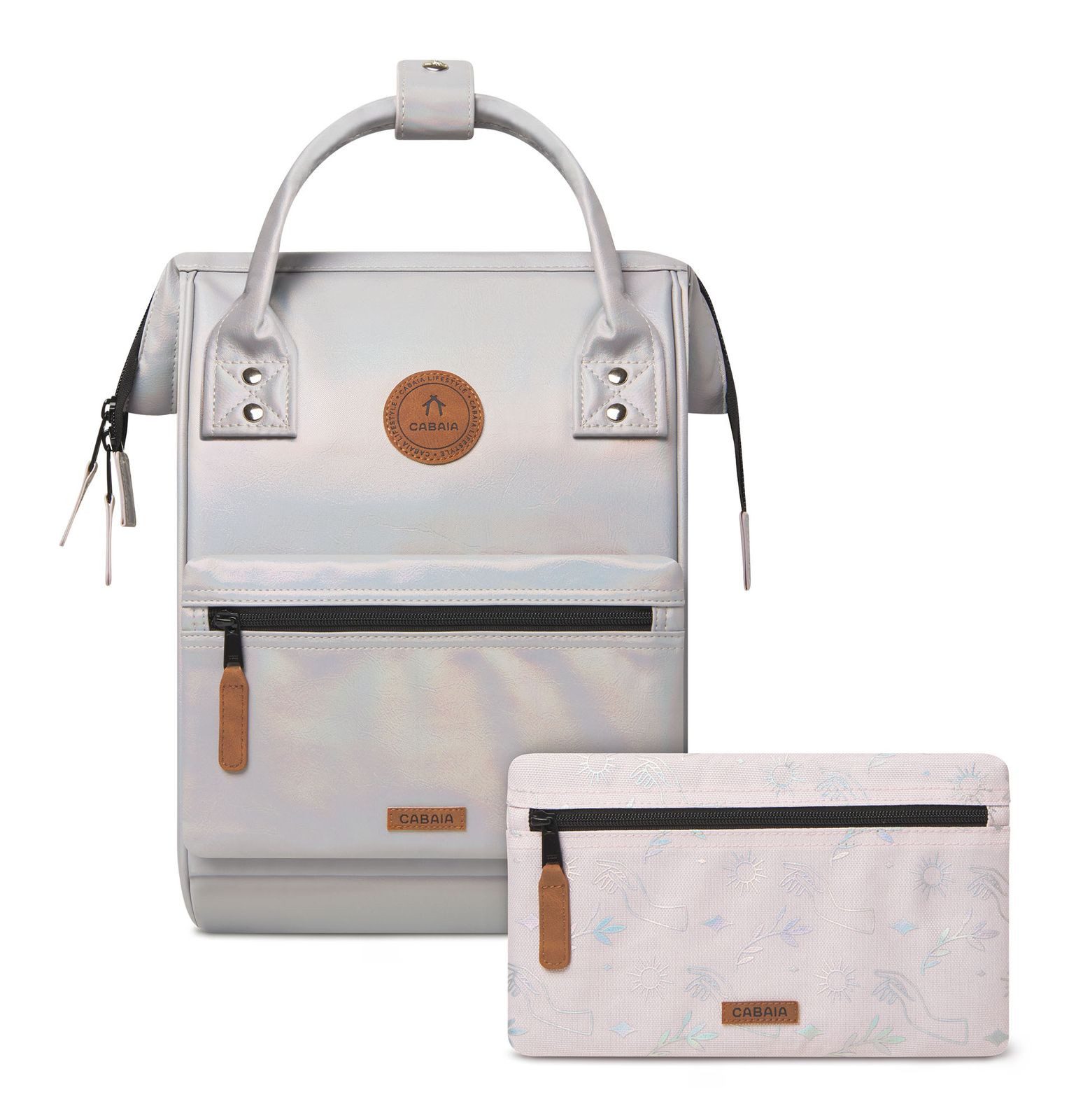 CABAIA Rucksack Iridescent Backpack (Set, 3-tlg) günstig online kaufen