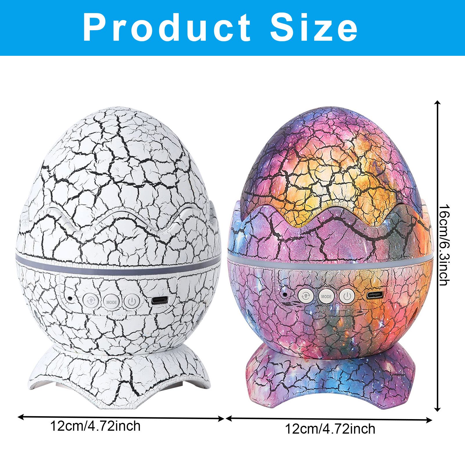 MUPOO LED Nachtlicht LED Sternenhimmel Projektor,Galaxy Planetarium mit Fer günstig online kaufen