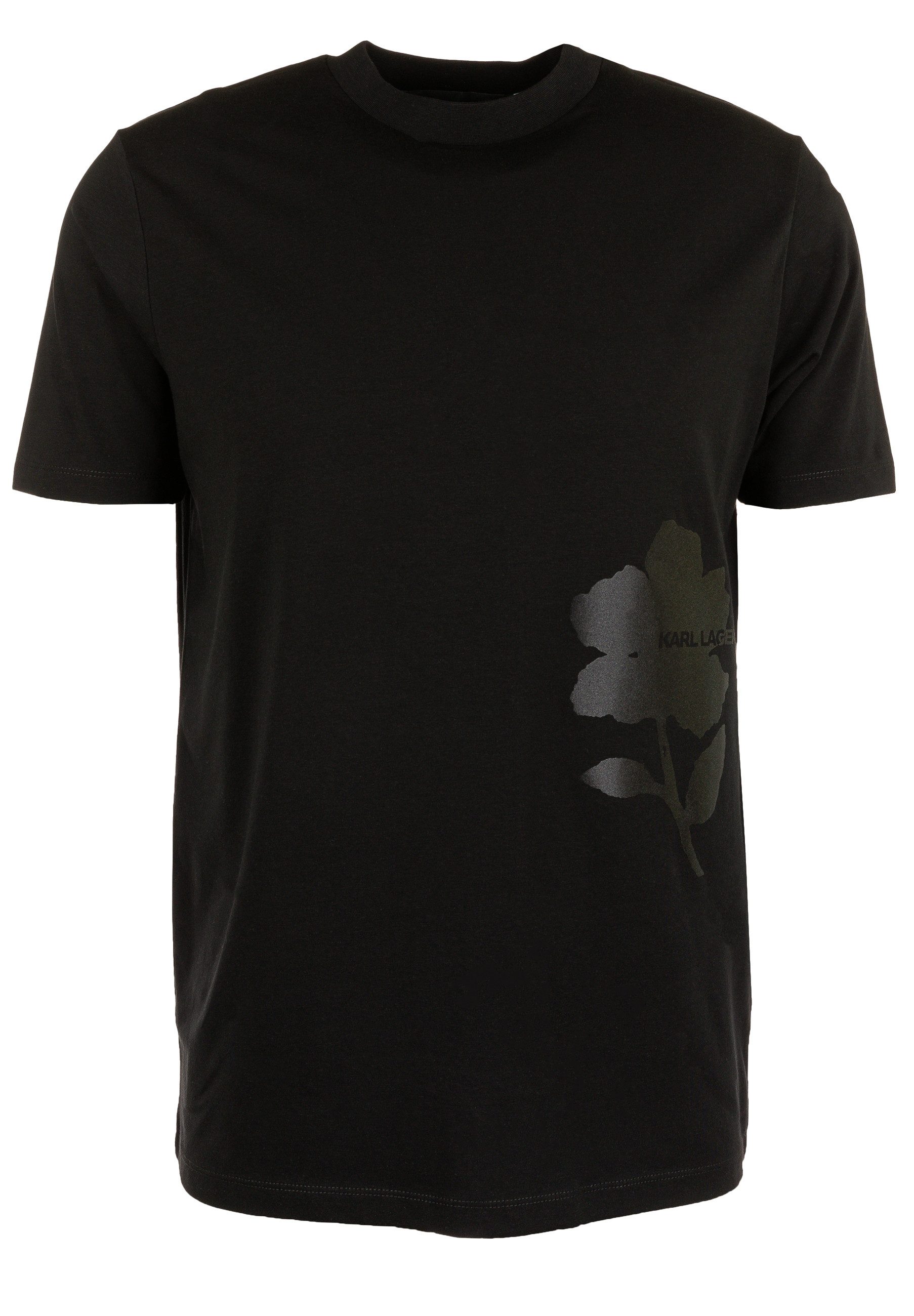 LAGERFELD T-Shirt mit dezentem Print (1-tlg)