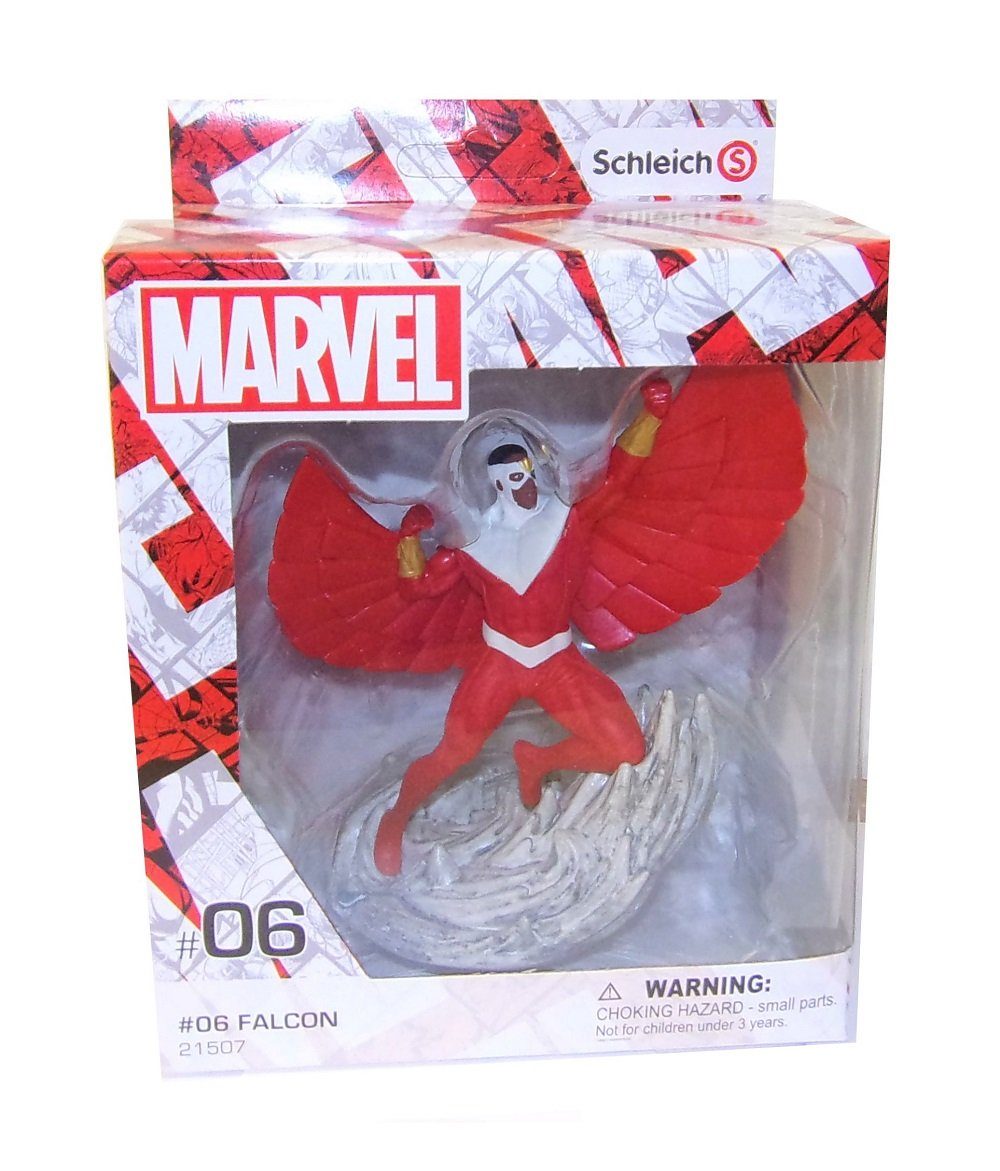 Schleich® Spielfigur Schleich Marvel Falcon Handbemalt Superhelden-Figur 21507