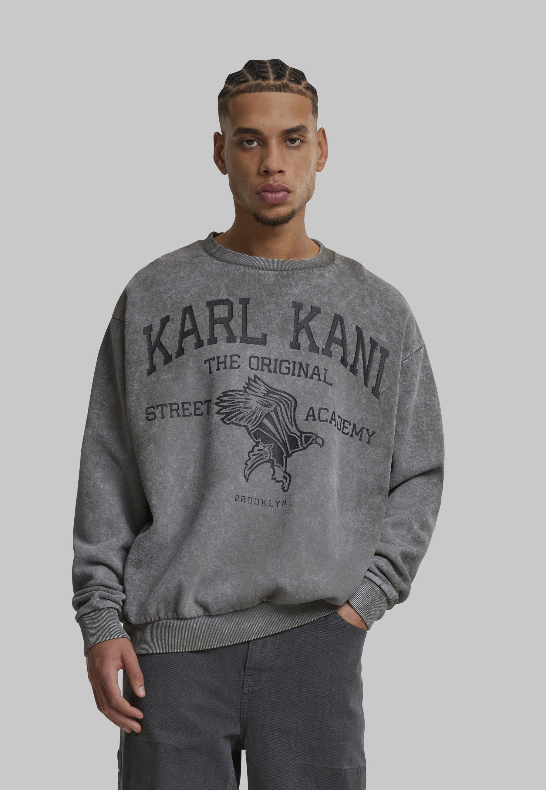 Karl Kani Rundhalspullover Karl Kani Karl Kani Kani Street Academy OS Crew (1-tlg)