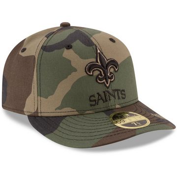 New Era Fitted Cap 59Fifty Low Profile NFL Teams woodland
