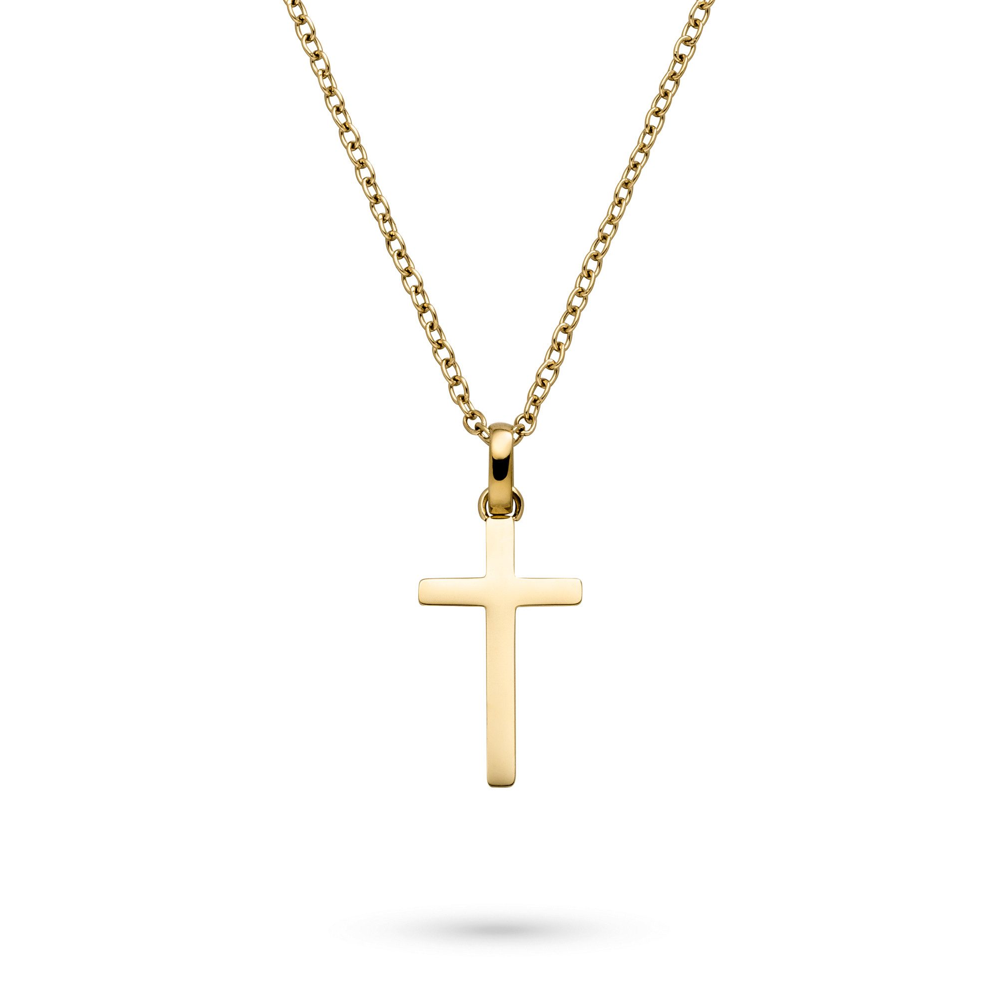 s.Oliver Kette mit Anhänger mit Kreuz Detail Edelstahl