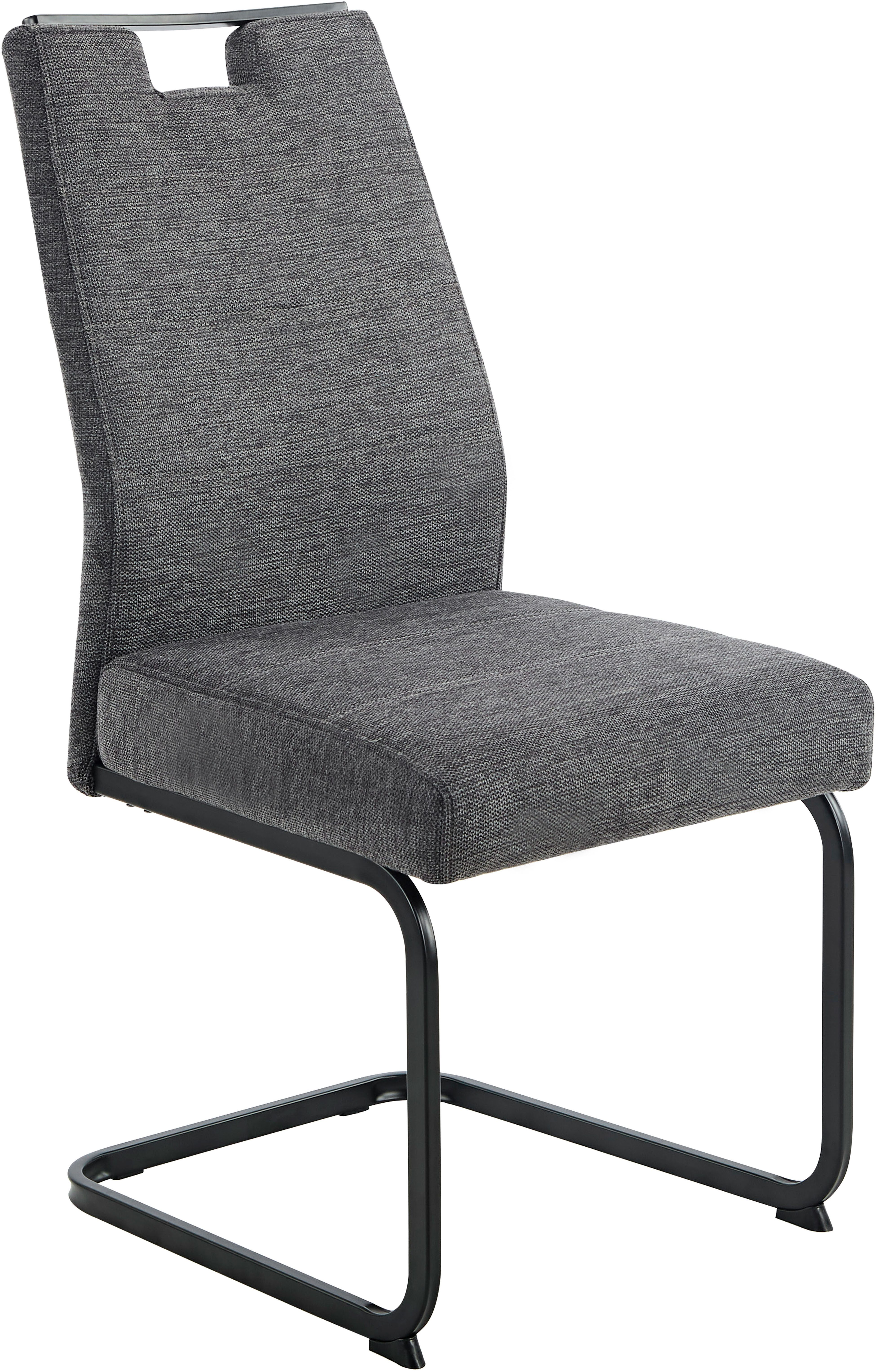 HELA Freischwinger KERTIN (Set, 1 St), XL Sitzbreite, Griff, Federkorb, 140kg belastbar