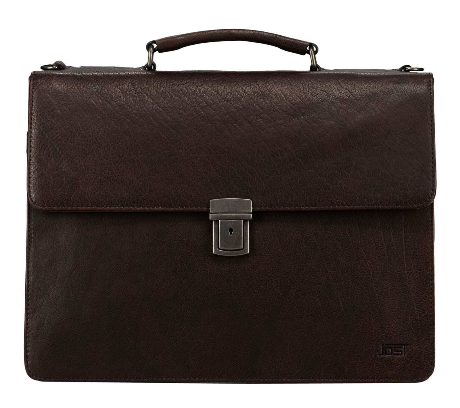 Jost Aktentasche Briefcase 2C, aus echtem Büffelleder