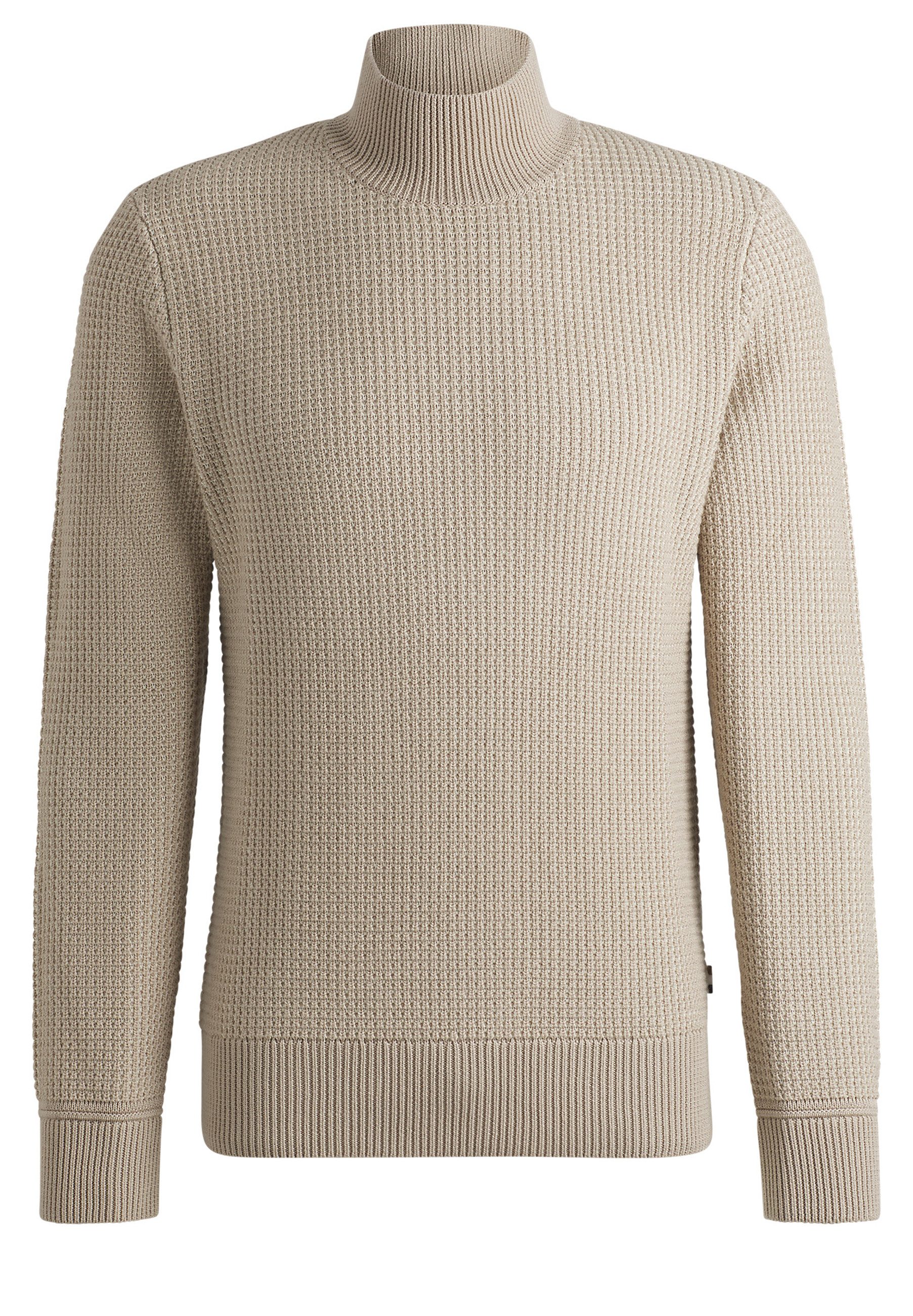 BOSS Вязаные свитера H-Emaurelio mit Stehkragen (1-tlg)