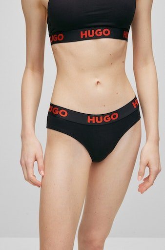 HUGO underwear Slip BRIEF SPORTY LOGO mit elastischem Bund