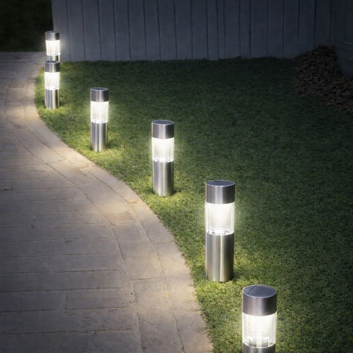 Grundig Gartenleuchte Grundig Solarleuchten Set 6