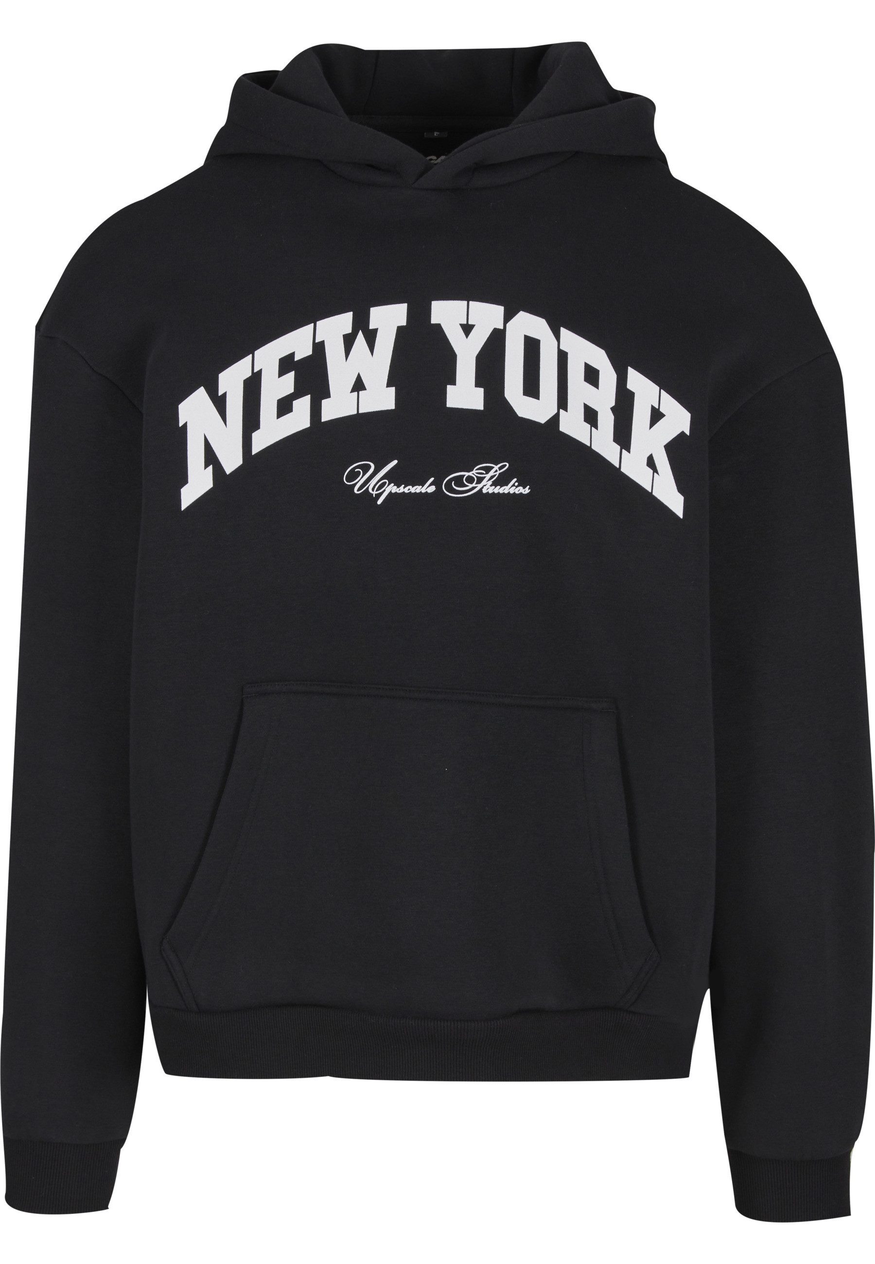 Upscale by Mister Tee Kapuzenpullover Upscale by Mister Tee New York Collage Fluffy Hoody (1-tlg)