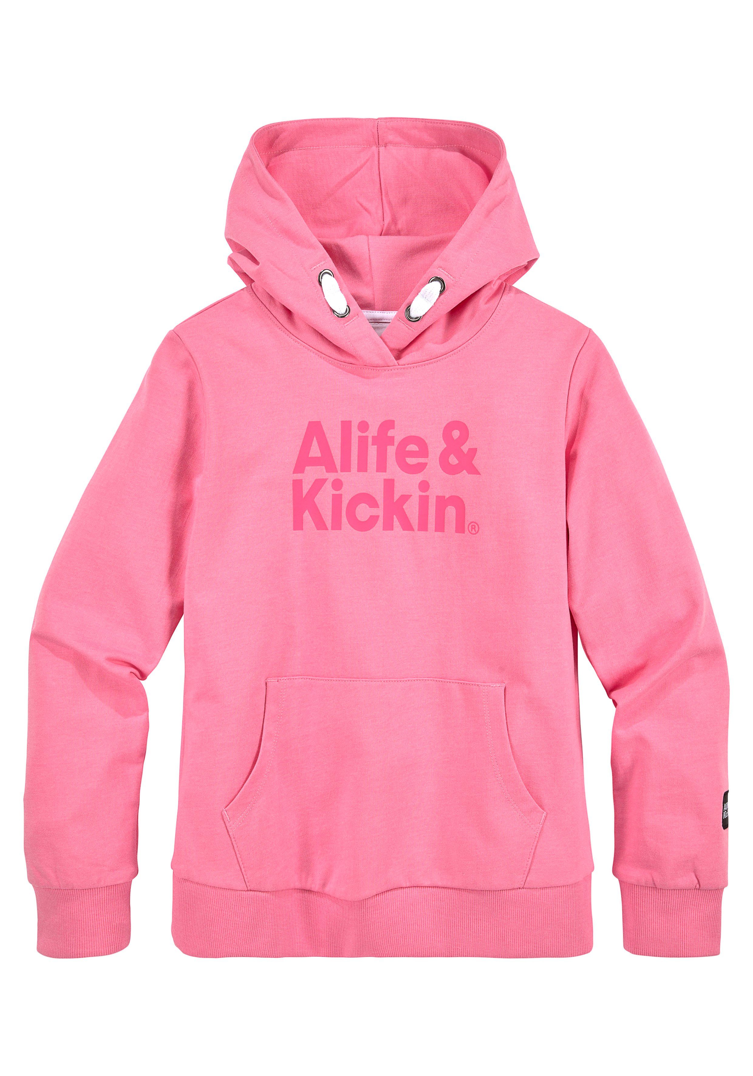 Alife & Kickin Kapuzensweatshirt Druck Kids. Alife MARKE! mit & für NEUE Logo Kickin