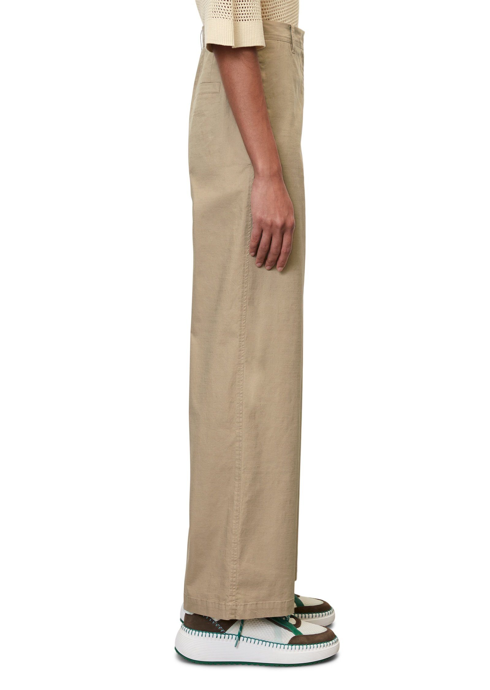 Chinohose aus Cotton-Hanf-Mix Marc O'Polo stretchigem Organic