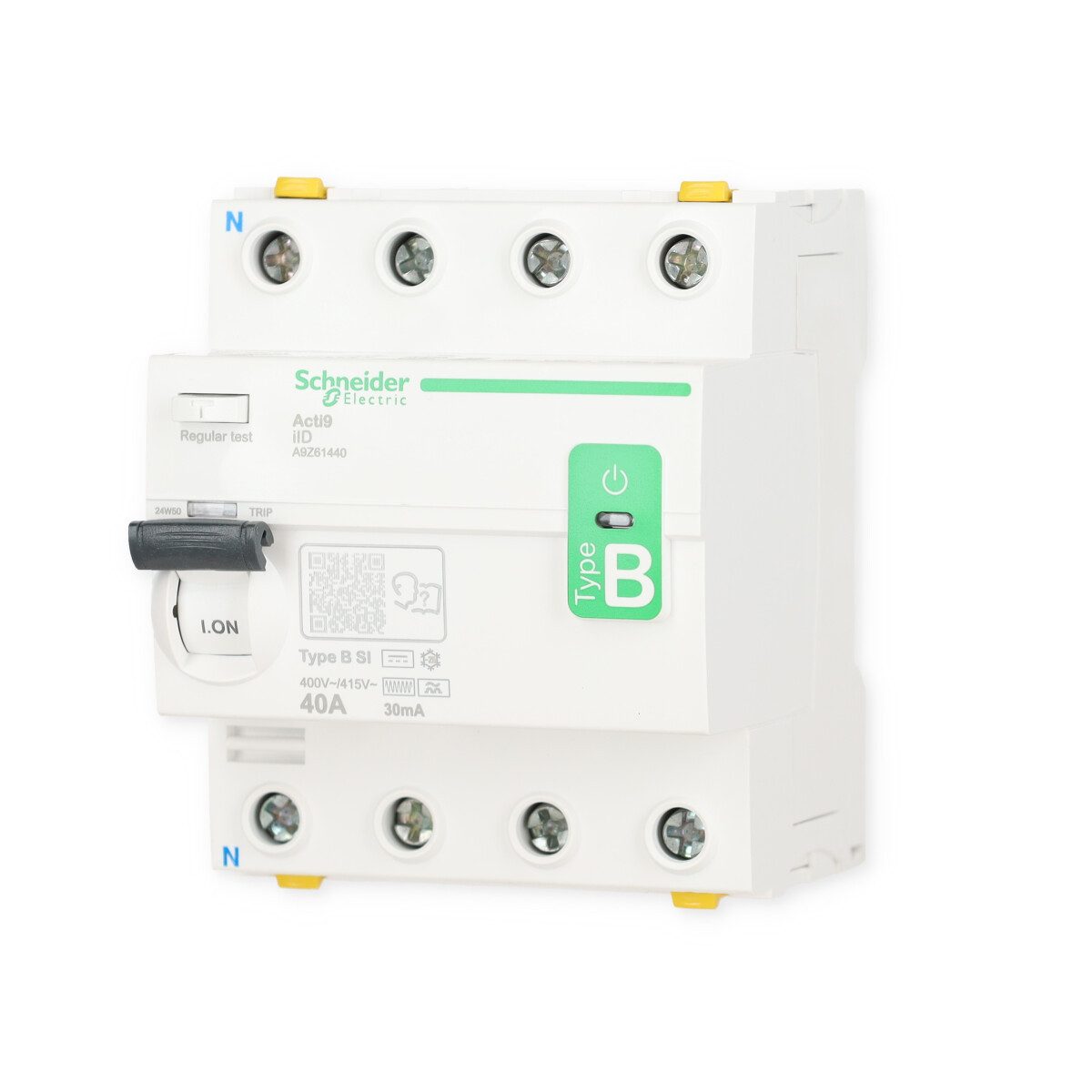 Schneider Electric Verteiler Schneider Electric A9Z61440 FI-SCHALTER IID 4P 40A 30MA, Typ B