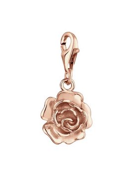 Nenalina Charm-Einhänger Anhänger Rose Blume Floral Blüte 925 Silber
