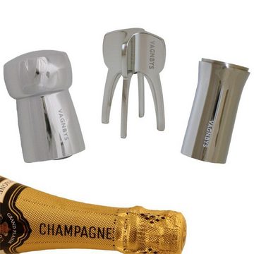 VAGNBYS Weinflaschenöffner VAGNBYS 3er Master-Set Champagne: Twister, Pourer und Stopper (Set)