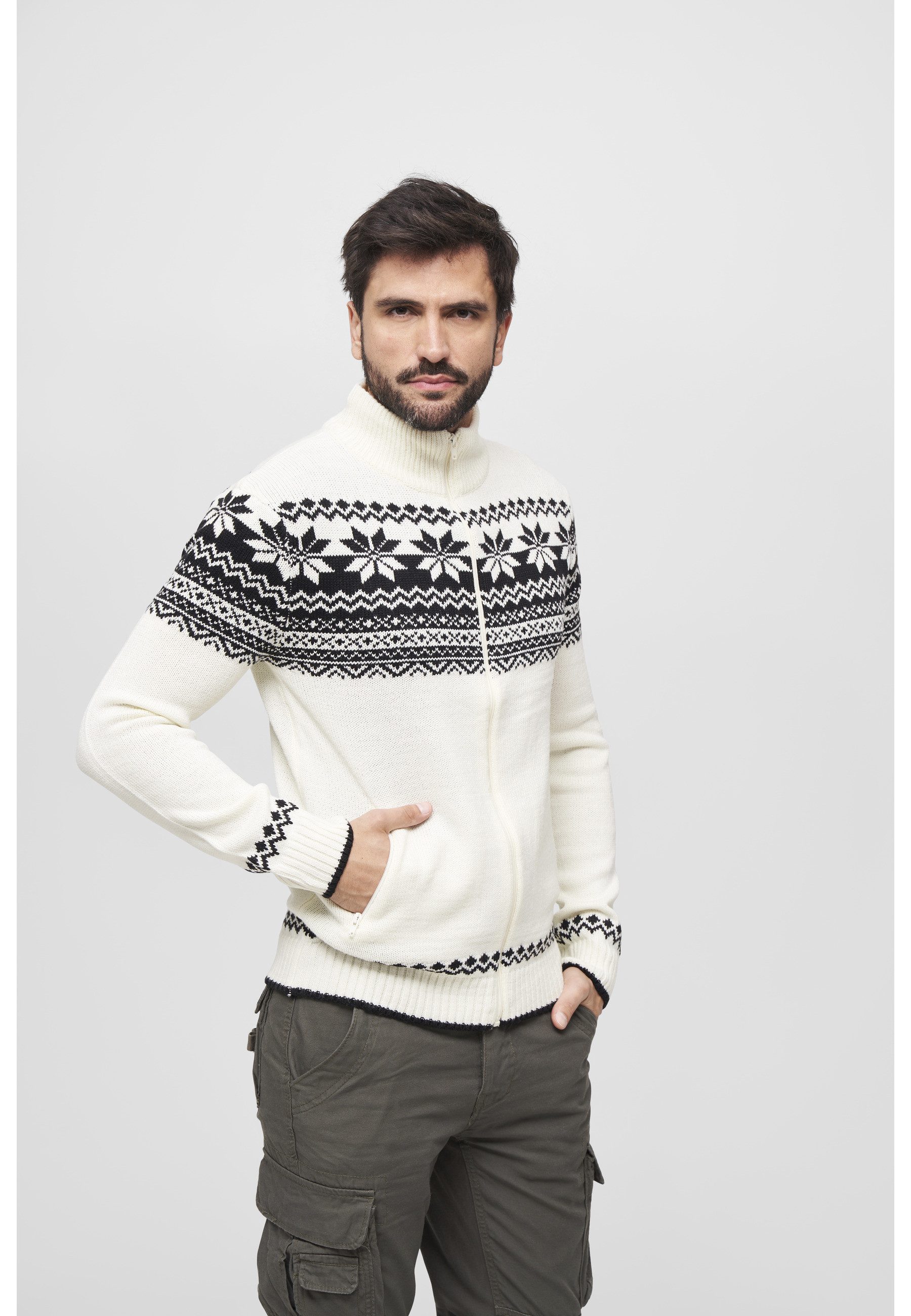 Brandit Cardigan Brandit Herren Cardigan Norweger (1-tlg)
