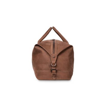 DRAKENSBERG Reisetasche Weekender »David« (M) Havana-Braun, aus vollnarbigem Premium Leder für Herren und Damen im Vintage-Design