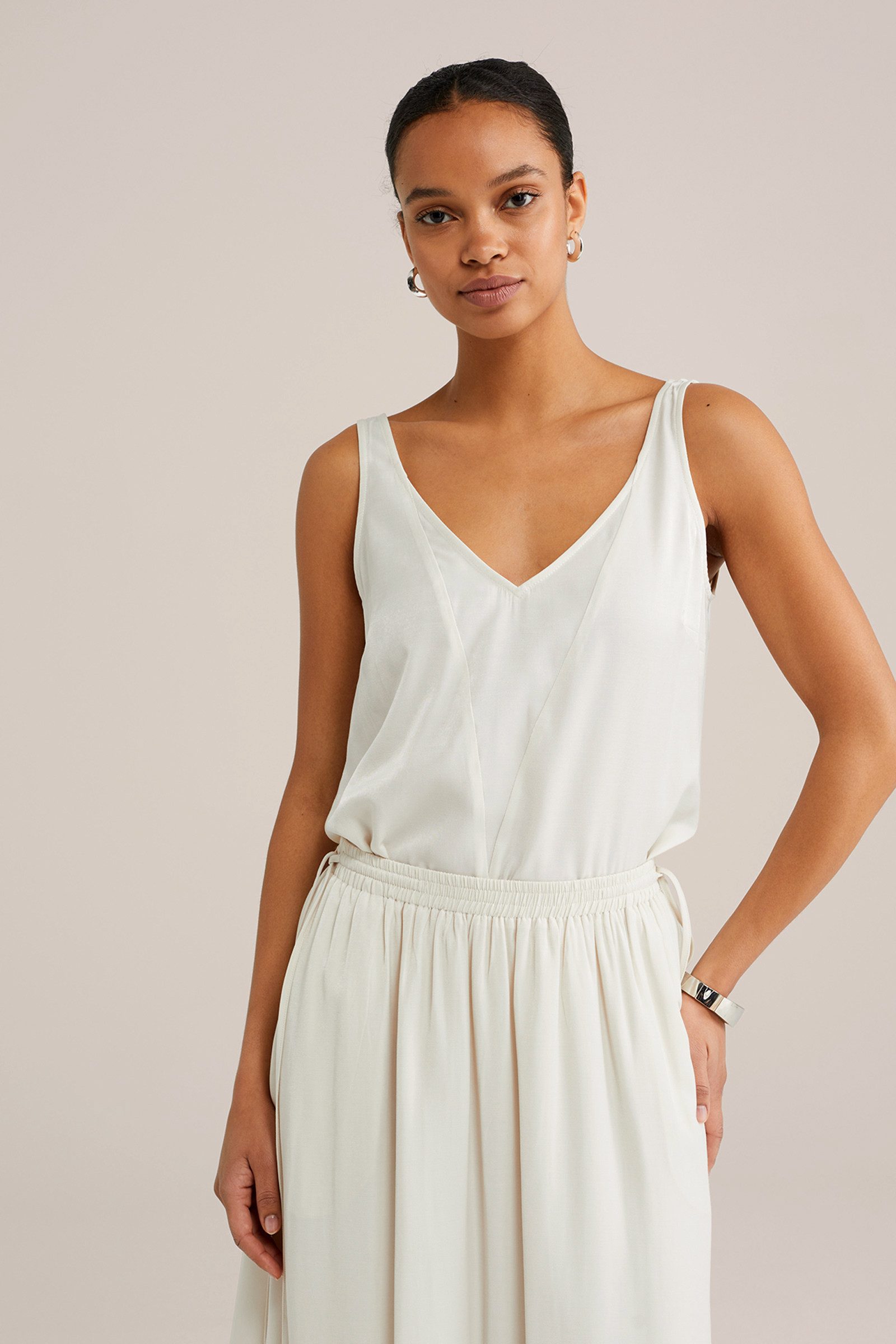 WE Fashion Kurzarmbluse günstig online kaufen