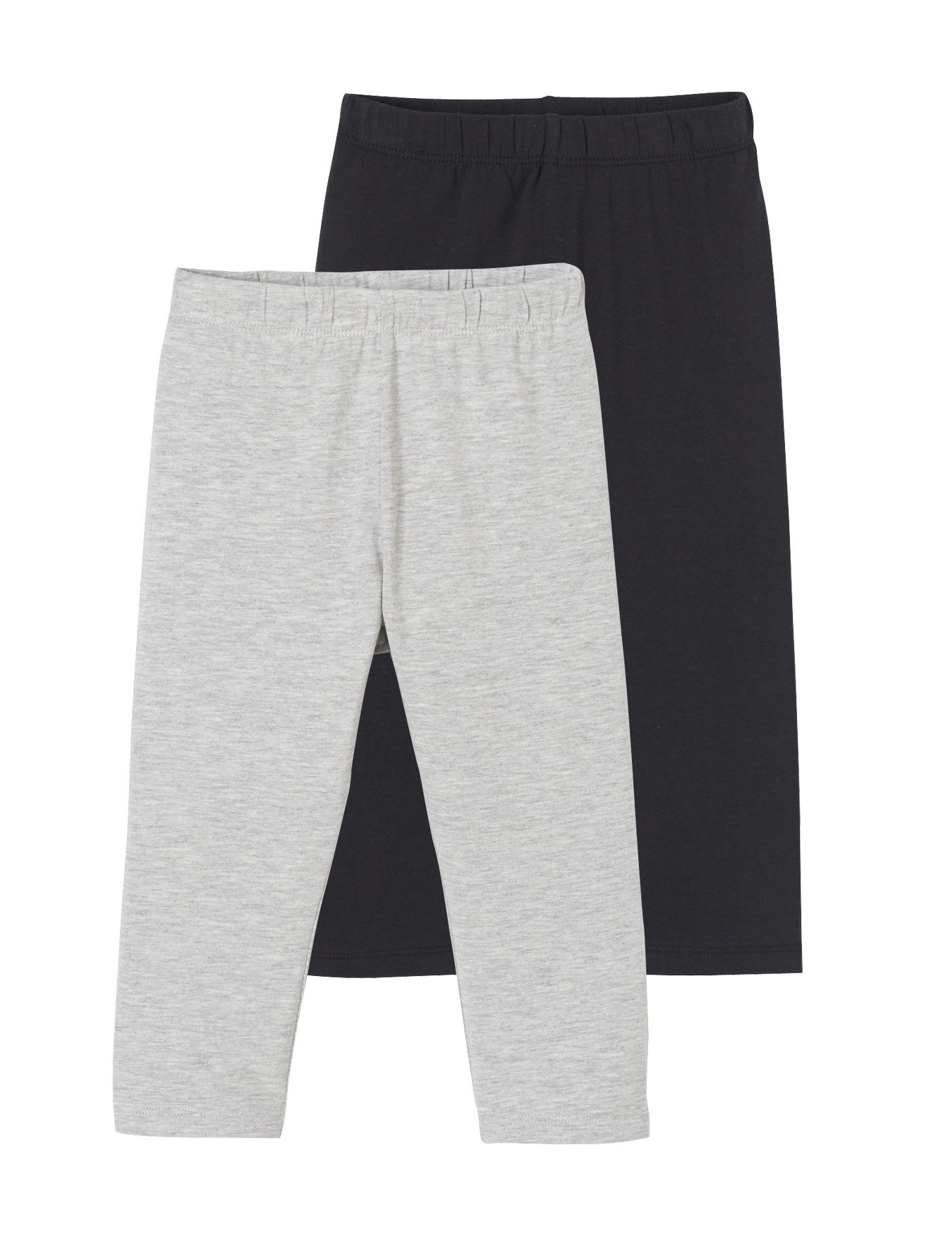 Leggings 2er-Pack Mädchen 3/4-Leggings BASIC