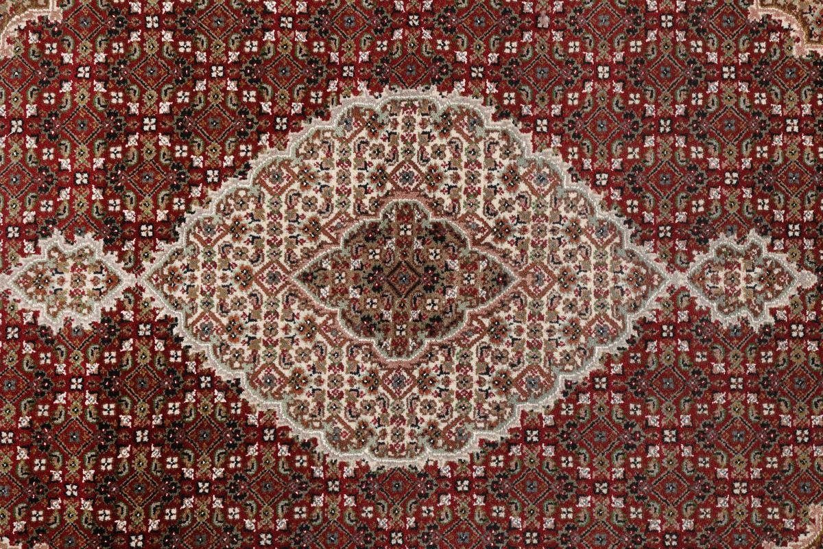 rechteckig, Trading, 12 Indo mm Nain Höhe: Täbriz Orientteppich, 136x205 Orientteppich Handgeknüpfter