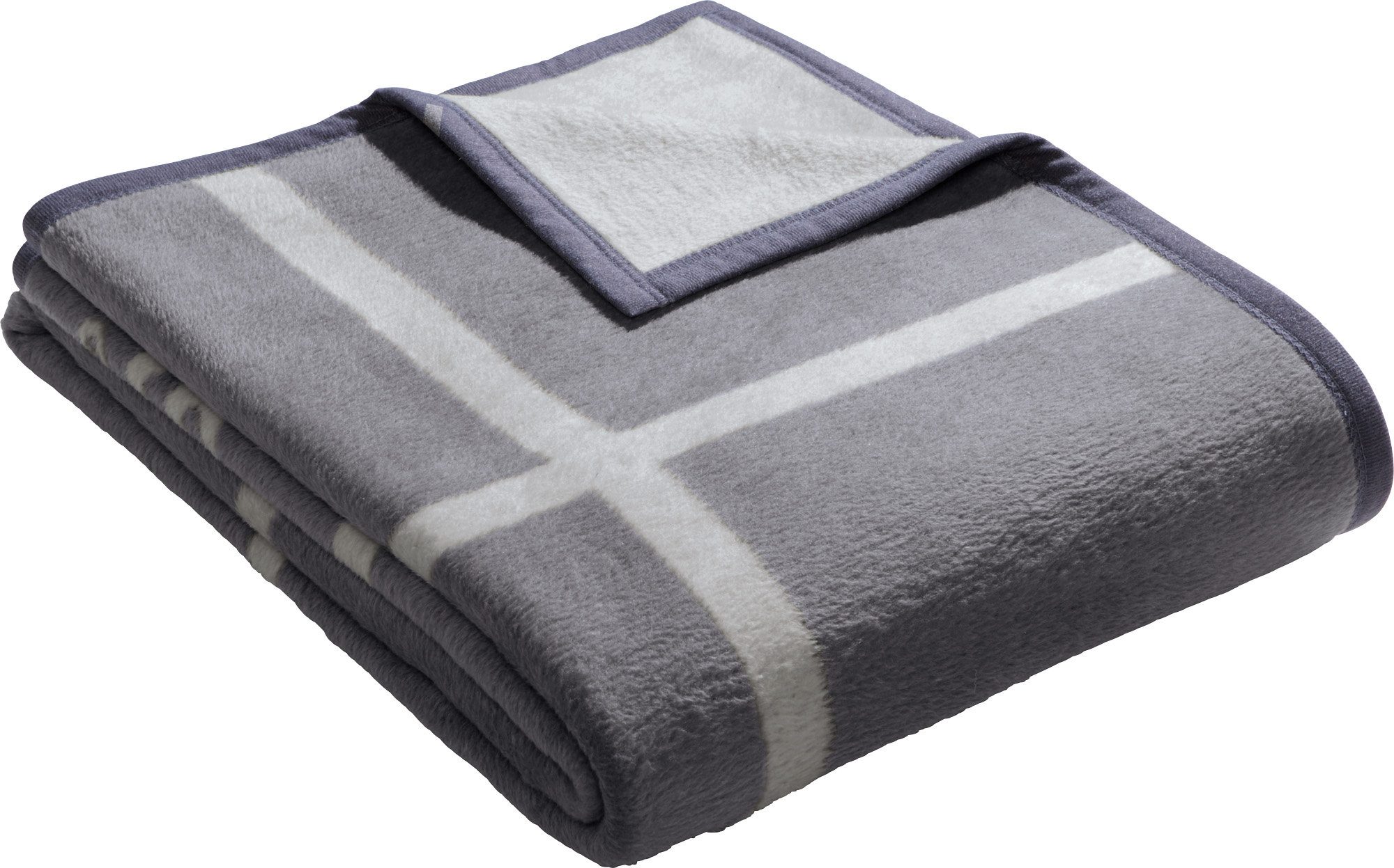 Wohndecke Wohndecke, LOOKS by Wolfgang Joop, Baumwollmischung Karo günstig online kaufen