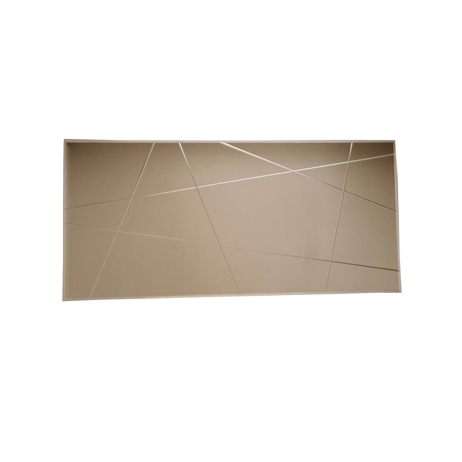 Wandspiegel 100% MDF, 62 cm x 2,2 cm x 130 cm S2141