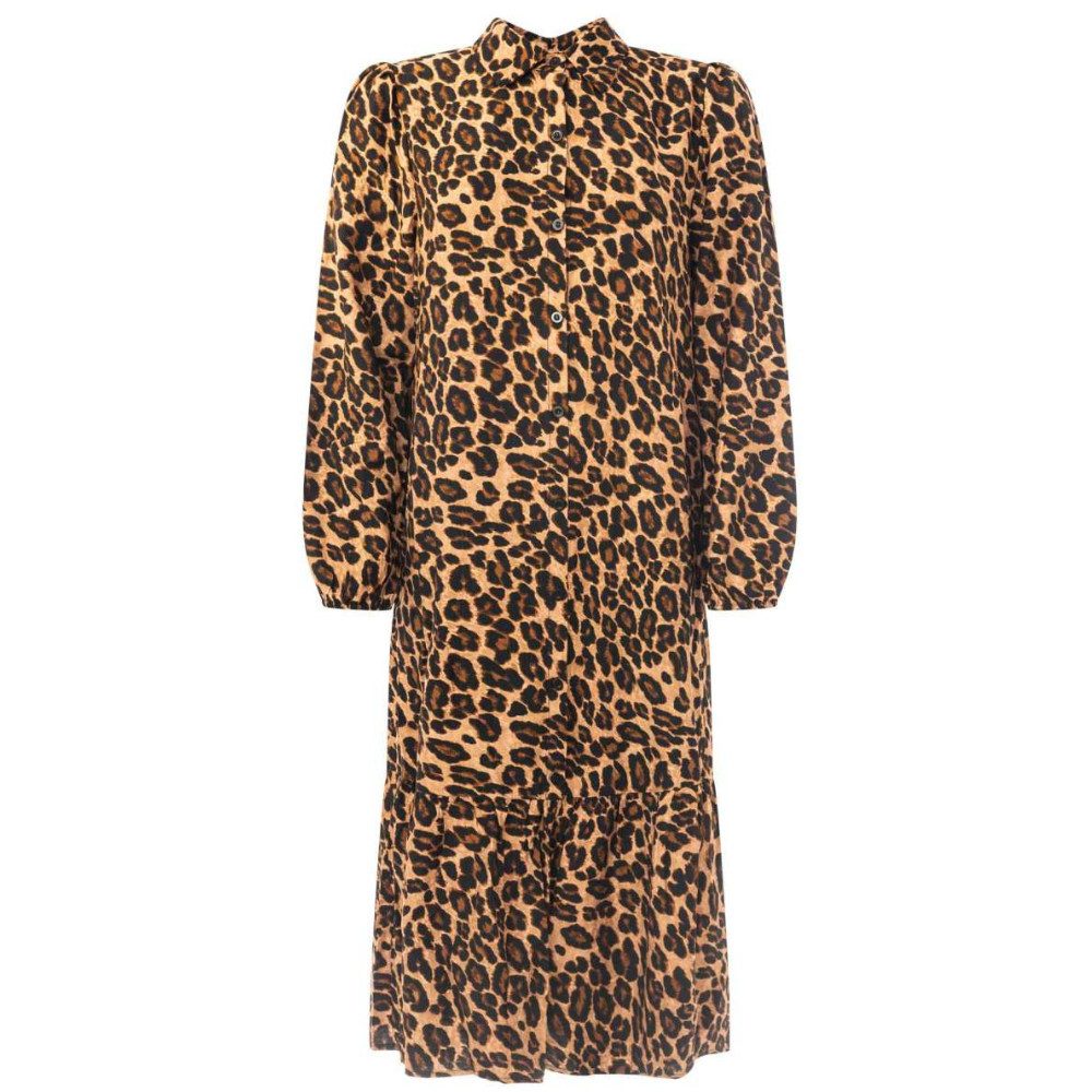 Zwillingsherz Sommerkleid Zwillingsherz Kleid Knopdleiste Leo