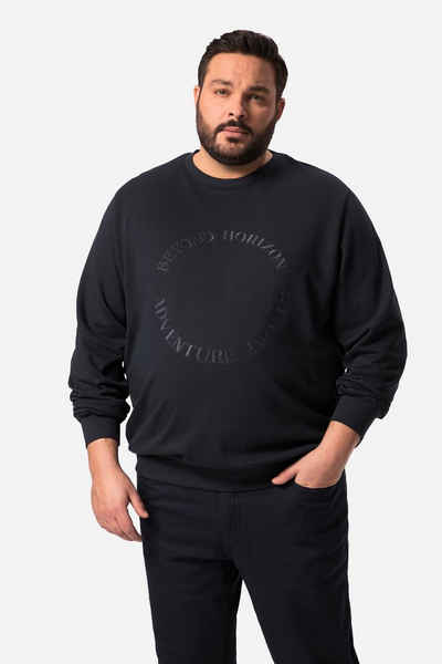 Men Plus Sweatshirt Men+ Sweatshirt Bruststick bis 84/86