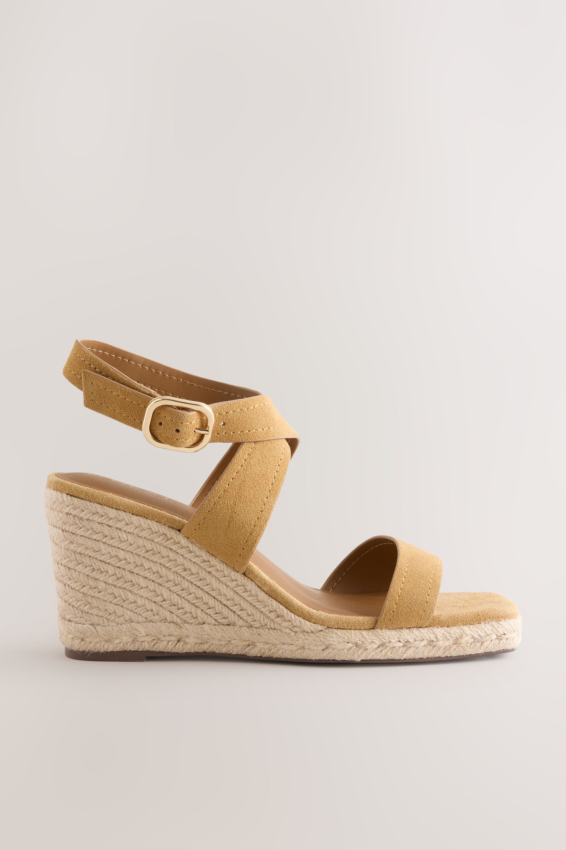 Next Forever Comfort® Leder-Wedges mit X-Riemen Keilsandalette (1-tlg)