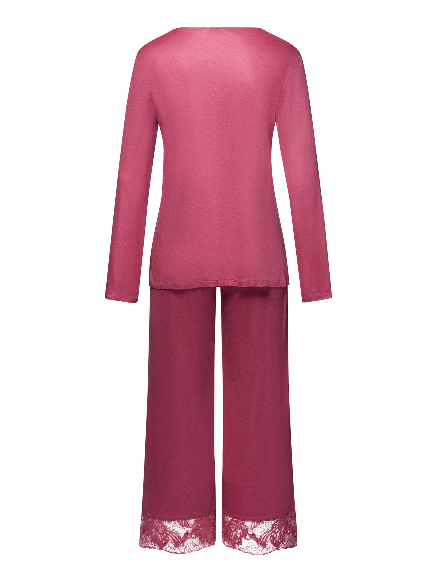 Hanro Pyjama Eva (2 tlg) schlafanzug schlafmode bequem