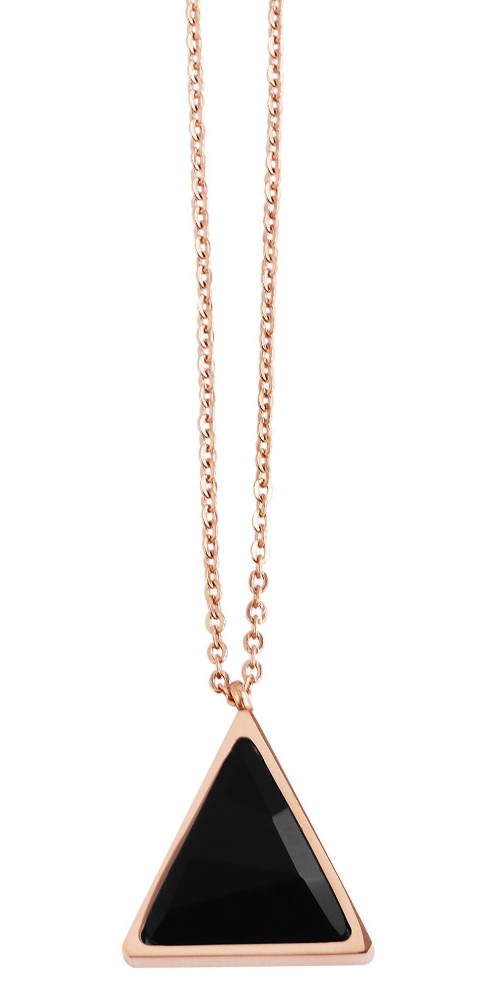 Kette ohne Anhänger Halskette – Ankerkette aus Edelstahl 43 cm