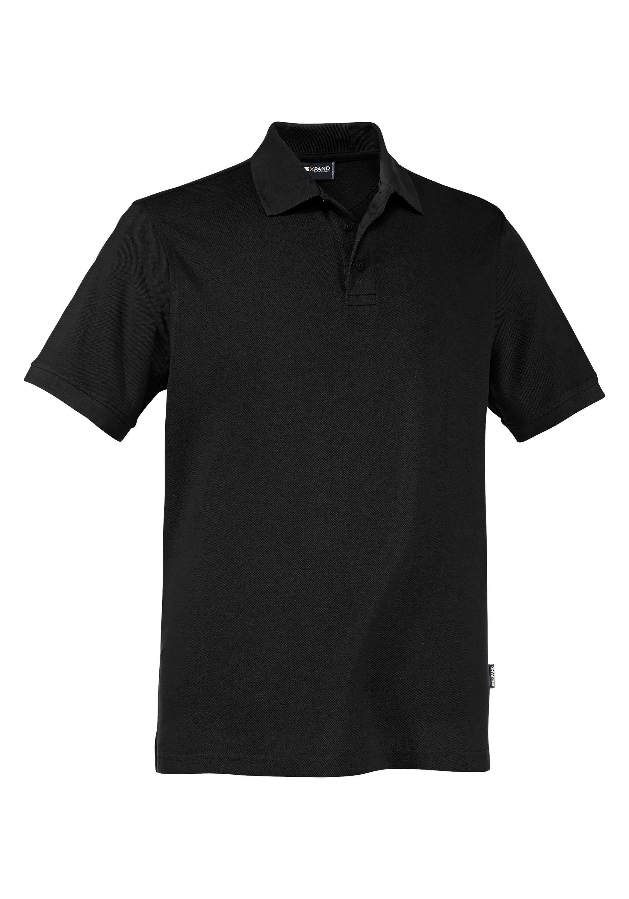 Expand Poloshirt in Übergröße schwarz | Poloshirts