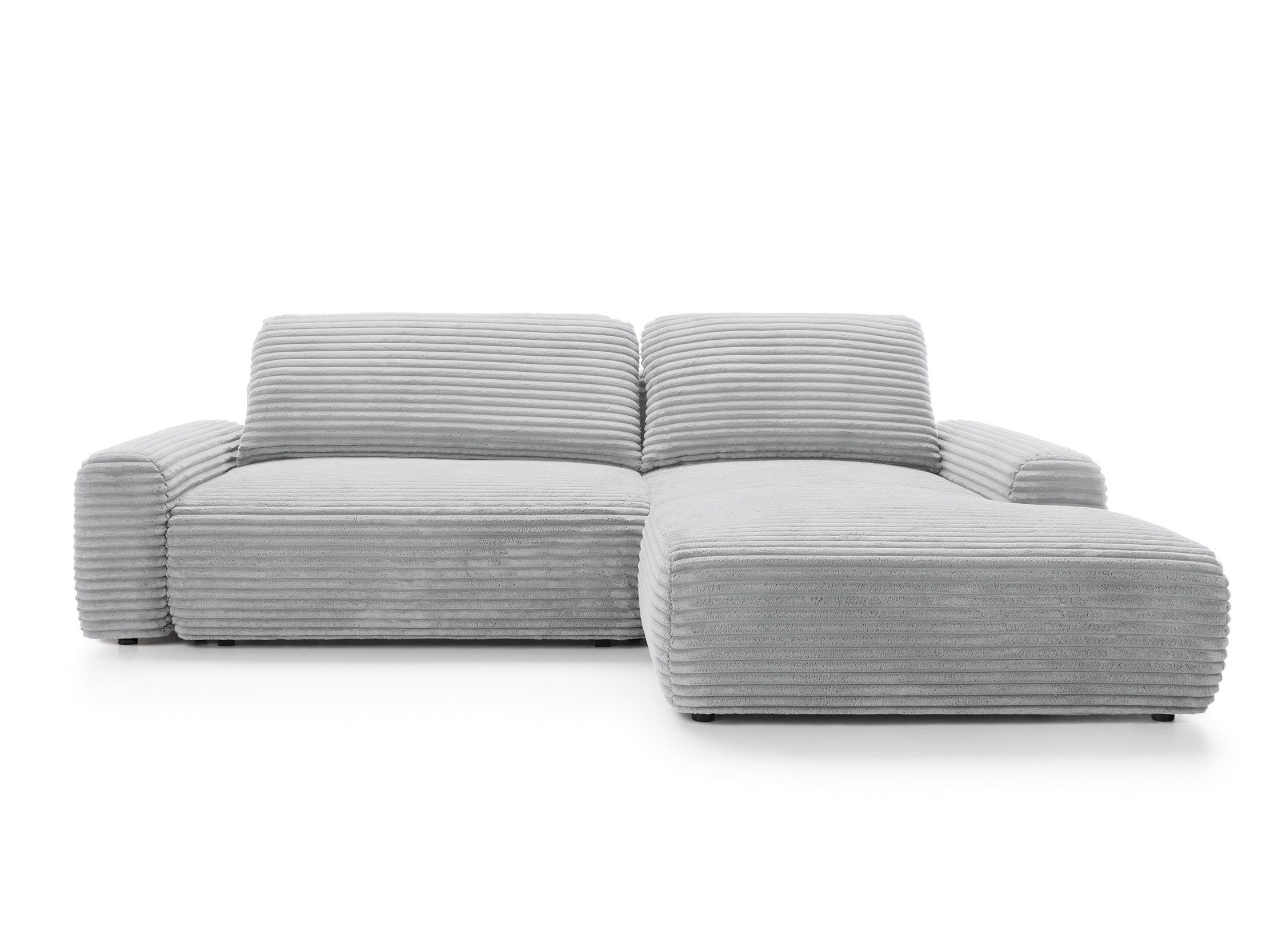 Goldstoff Ecksofa mit Schlaffunktion und Bettkasten, günstig online kaufen