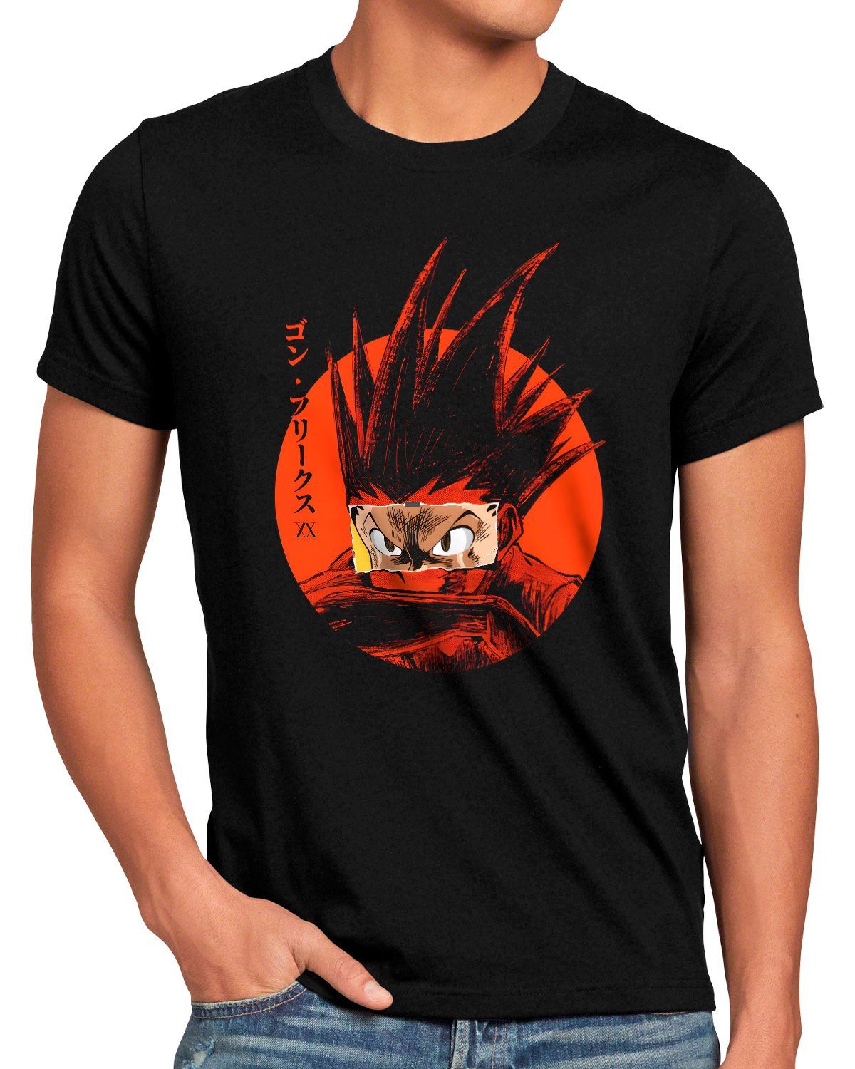 manga hunter Print-Shirt hunter-x-hunter anime japan style3