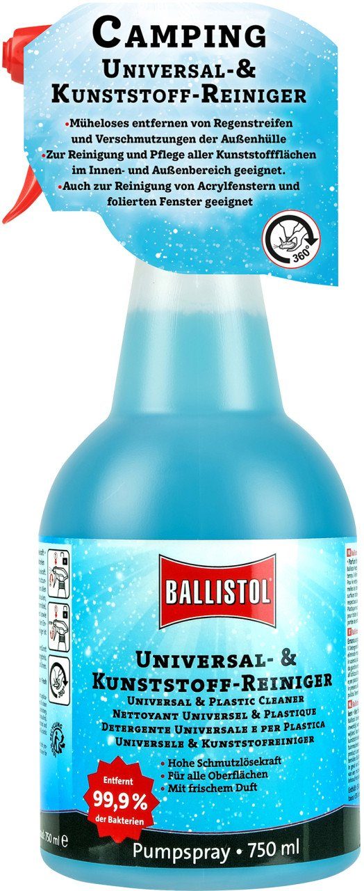 Ballistol Camping Universal-& Kunststoff-Reiniger Kunststoffreiniger