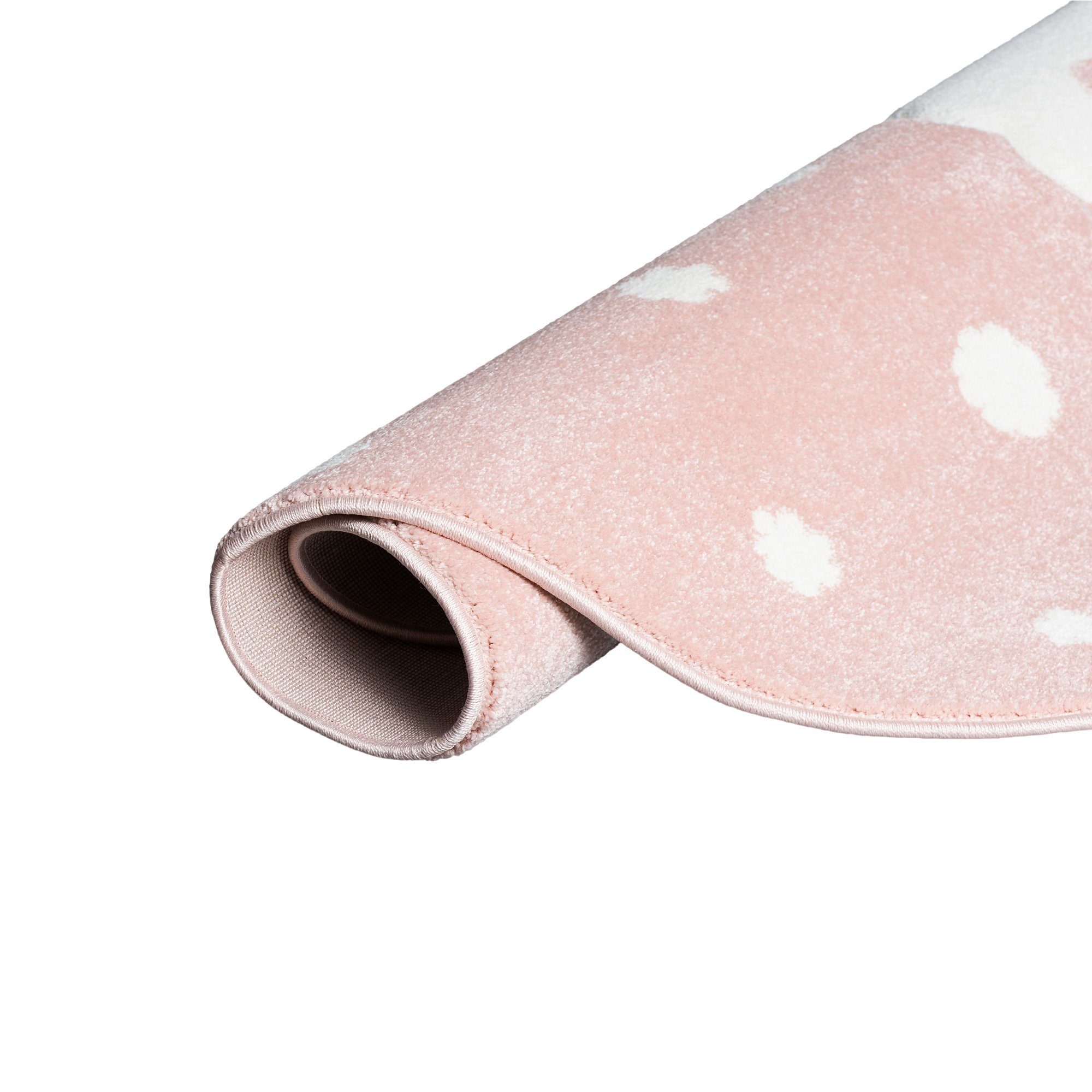Pergamon Kinderteppich Kinder Teppich Maui Kids Alpaka Rund, Rund, Höhe: 13 mm