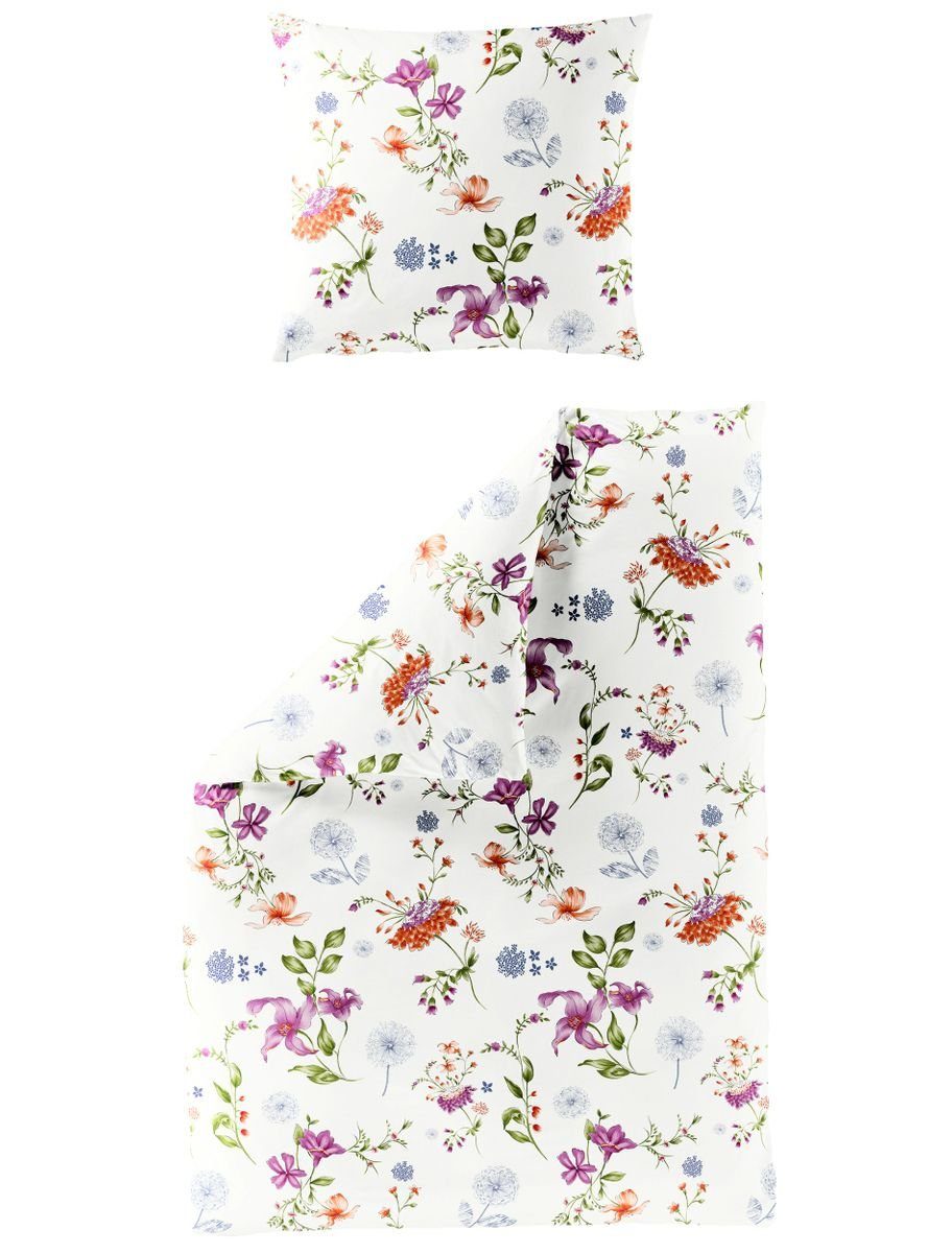 BIERBAUM Bettwäsche 135x200cm / 155x220cm Blütenpracht günstig online kaufen