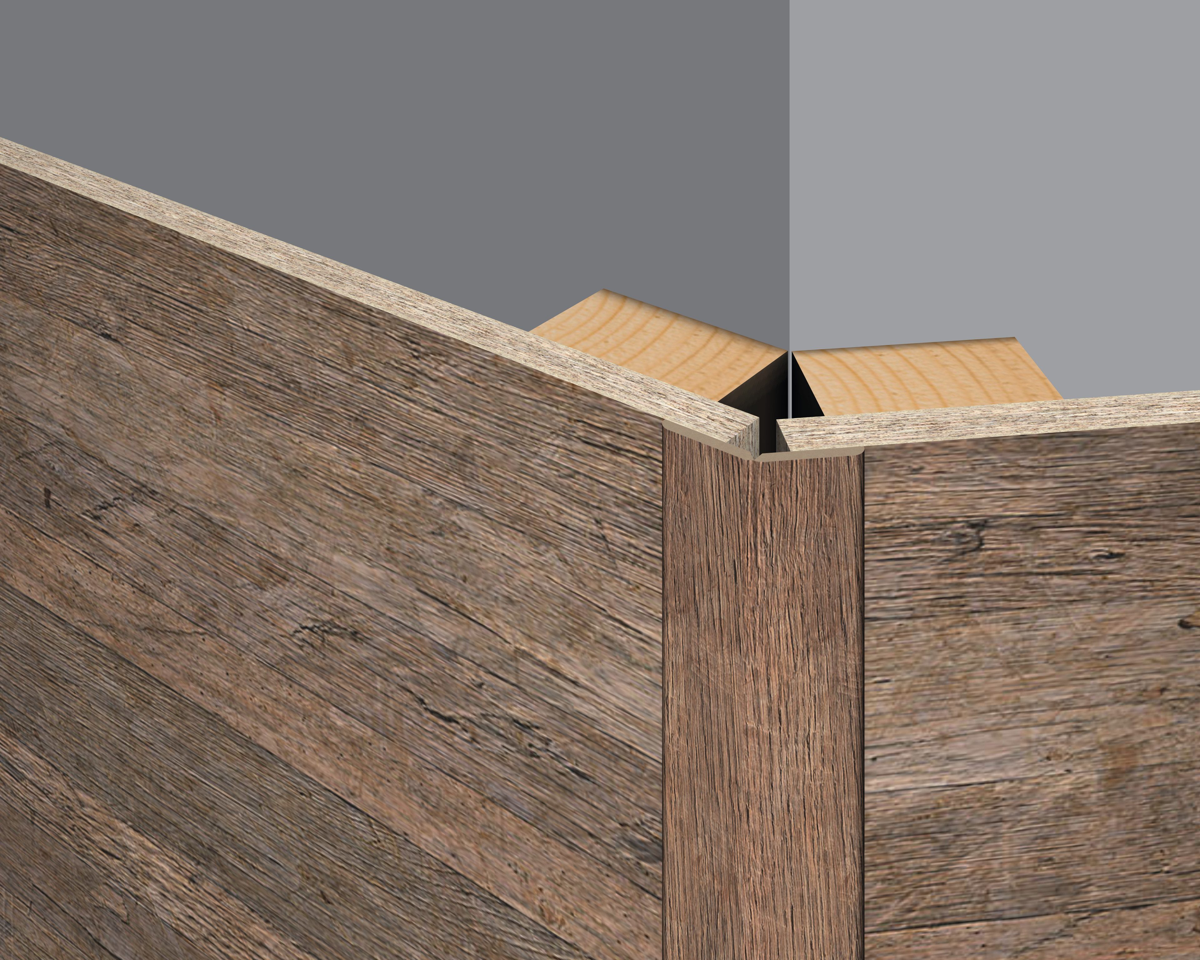 EGGER Abschlussleiste Faltleiste Decowall FL002 Annaba Eiche Natur, Kleben, günstig online kaufen