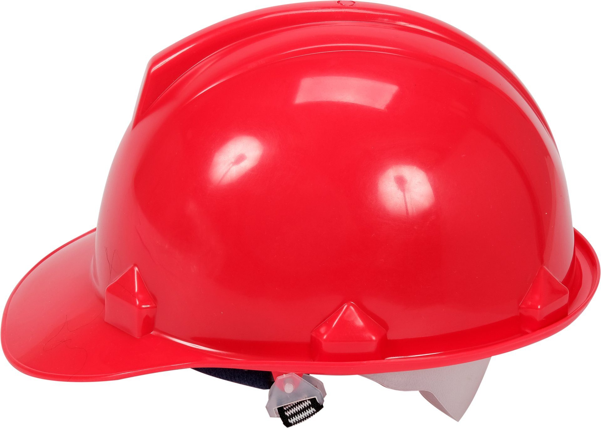 TRIZERATOP Sicherheitshelm Roter Schutzhelm aus HDPE mit Pinlock-Verschluss (Roter Schutzhelm aus HDPE mit Pinlock-Verschluss)