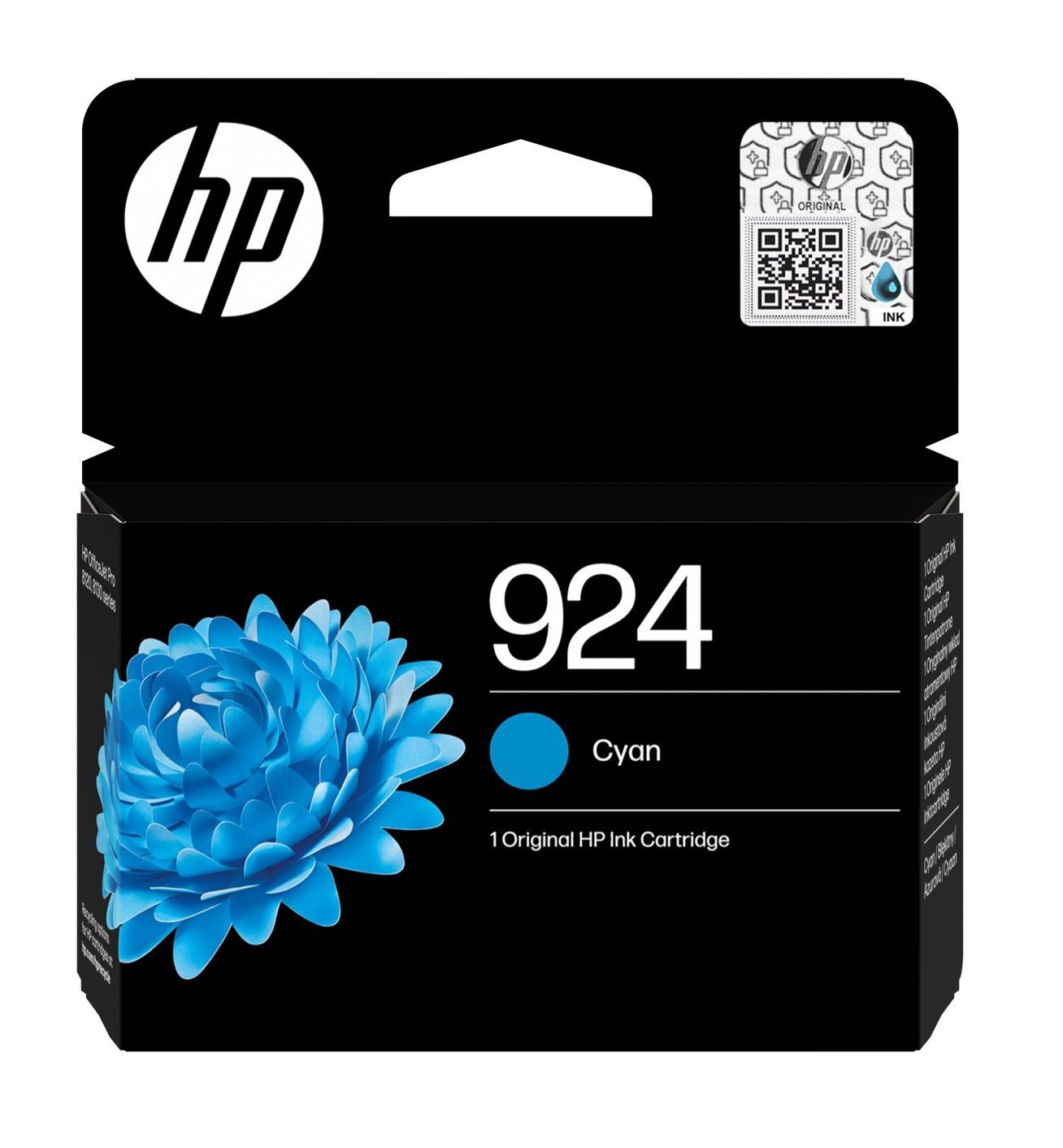 HP Druckerpatronen Original HP 924 Cyan (4K0U3NE) Tintenpatrone