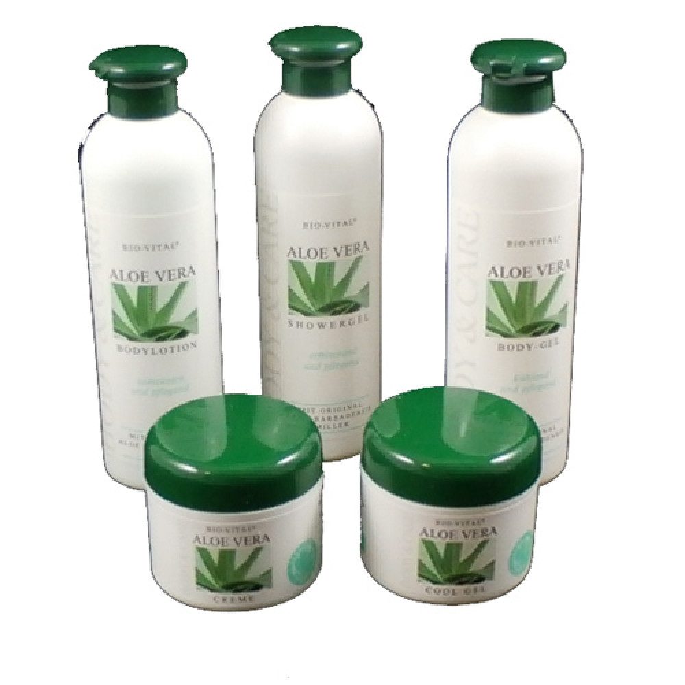 Stolz GmbH Pflege-Geschenkset Aloe Vera Pflege Set 5-teilig, 5-tlg.